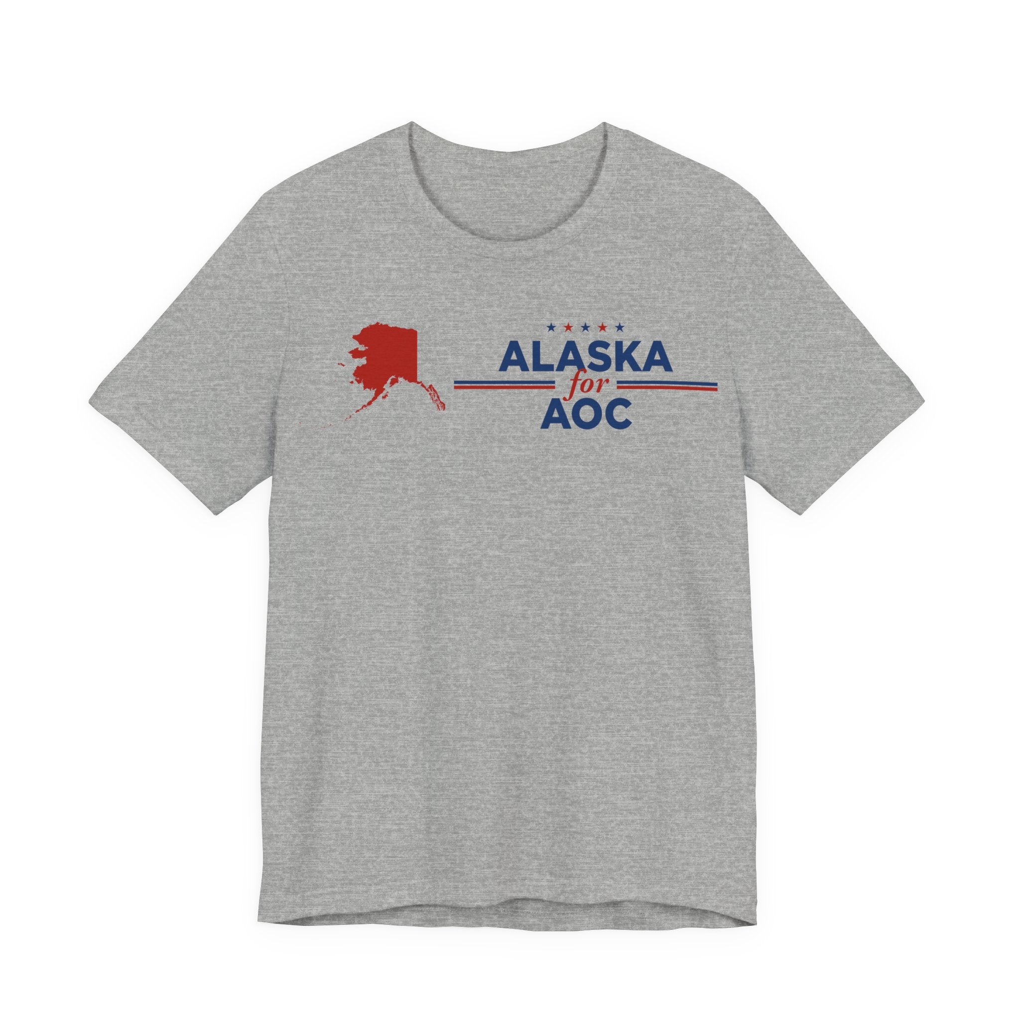 Alaska for AOC for President Campaign T-Shirt 2028