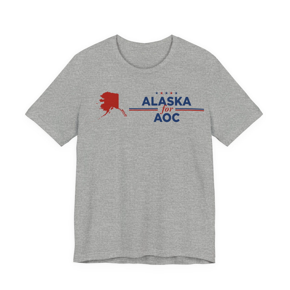 Alaska for AOC for President Campaign T-Shirt 2028