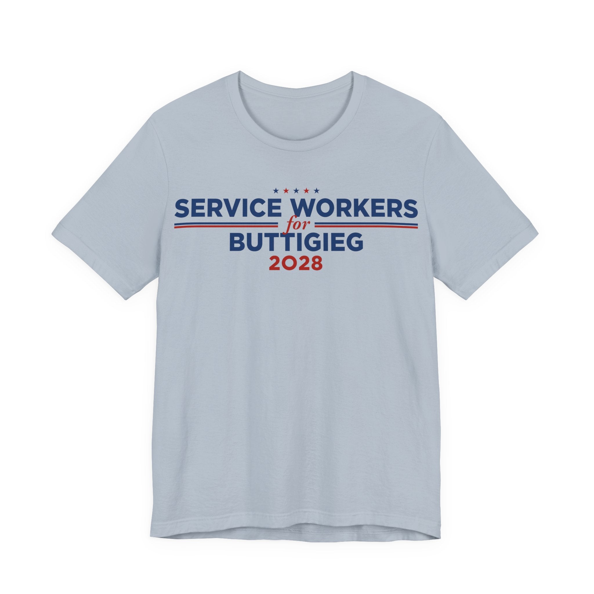 Service Workers for Pete Buttigieg for President Campaign T-Shirt 2028