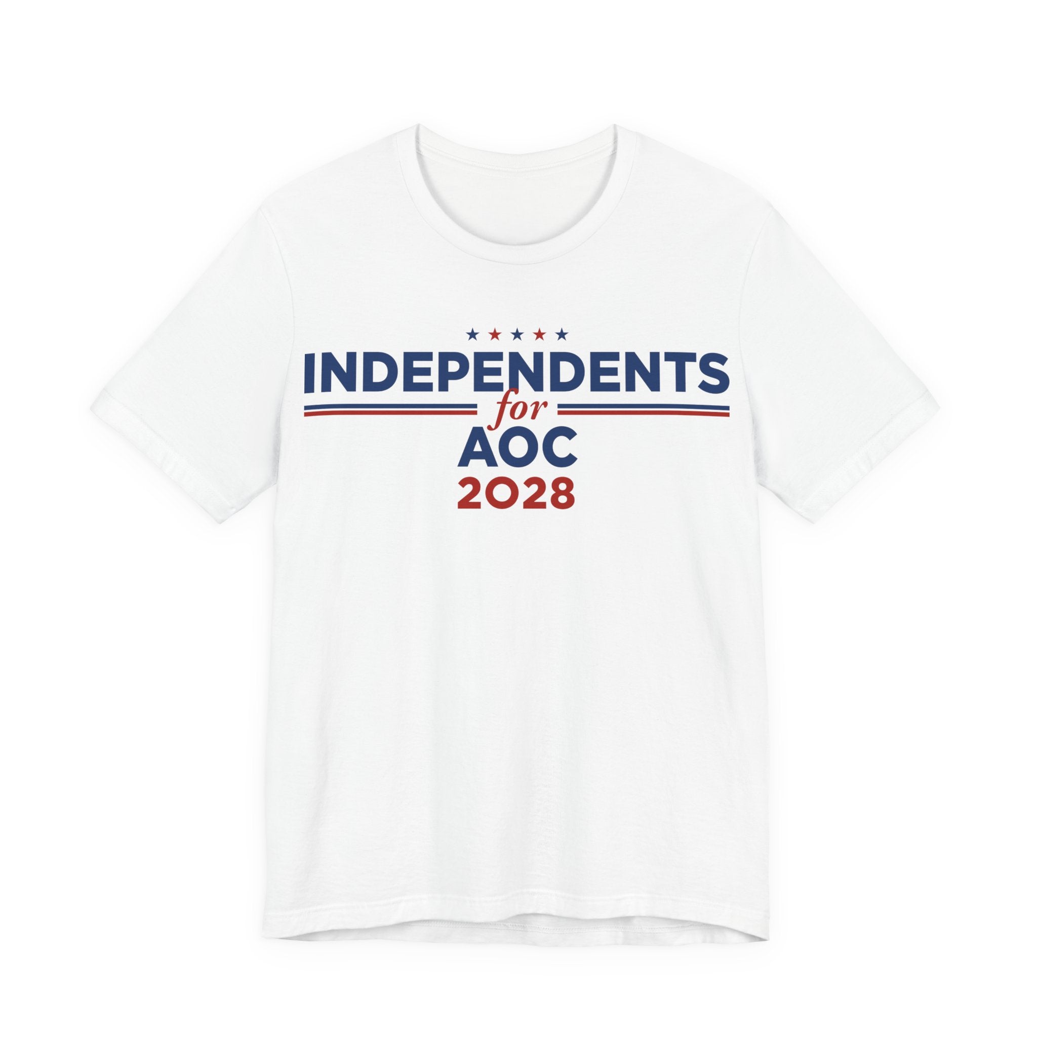 Independents for AOC for President Campaign T-Shirt 2028