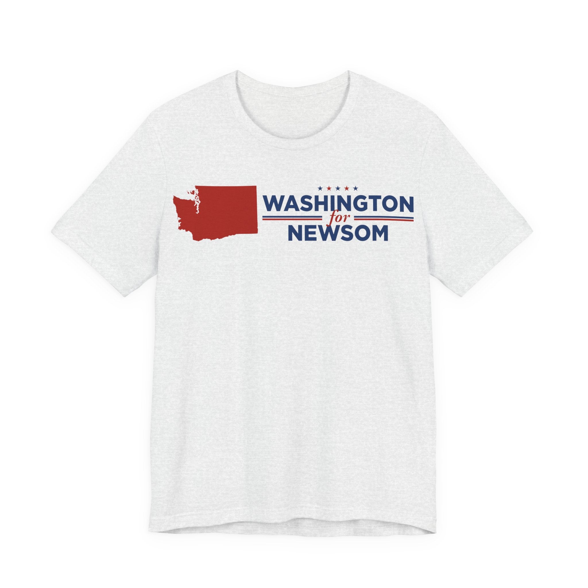 Washington for Gavin Newsom for President Campaign T-Shirt 2028