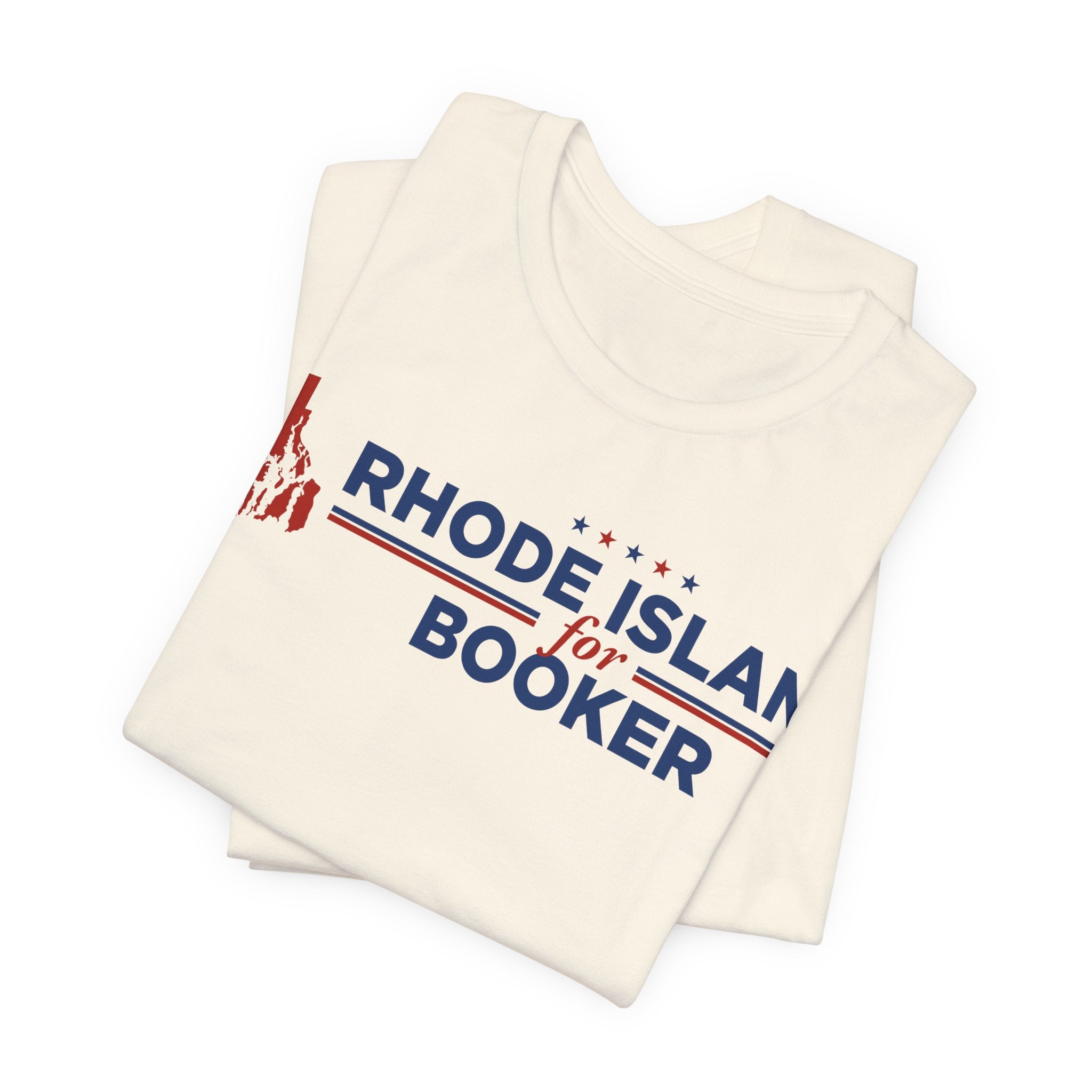 Rhode Island for Cory Booker for President Campaign T-Shirt 2028
