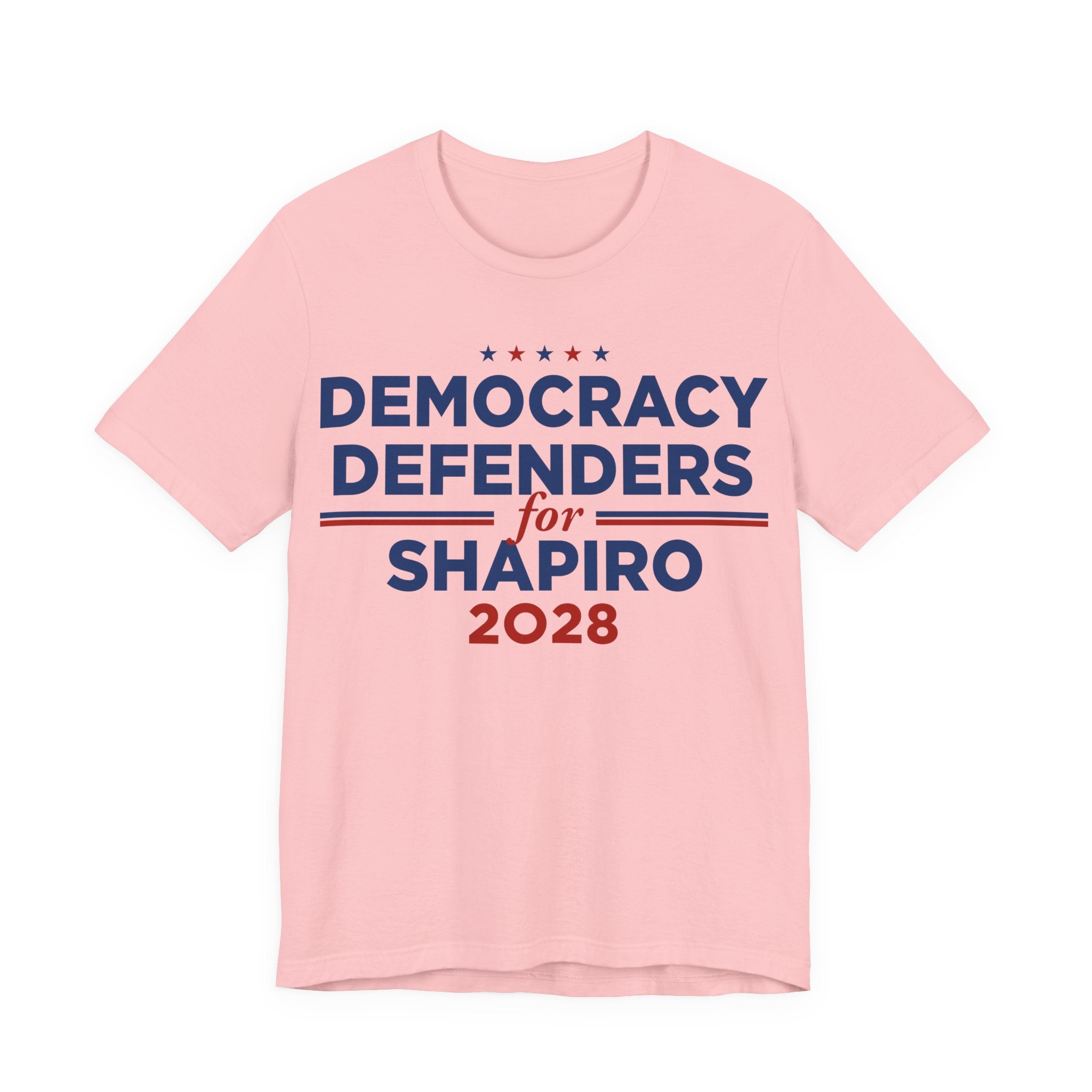 Democracy Defenders for Josh Shapiro for President Campaign T-Shirt 2028