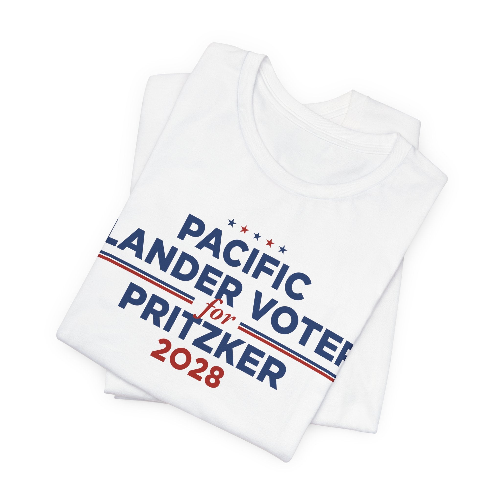 Pacific Islander Voters for J.B. Pritzker for President Campaign T-Shirt 2028