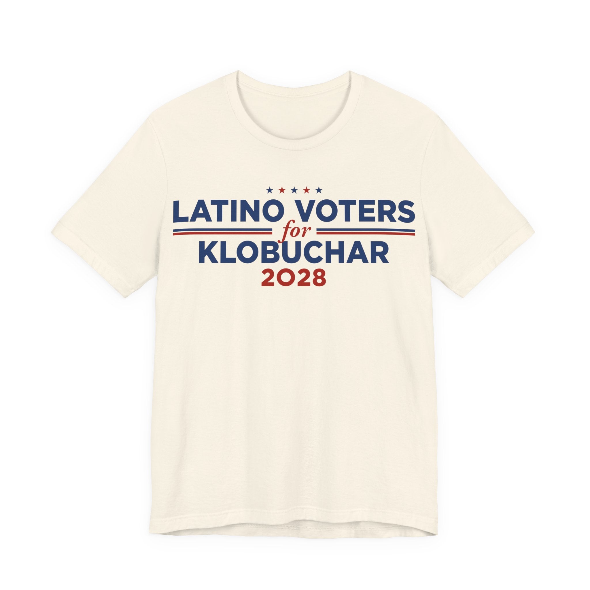 Latino Voters for Amy Klobuchar for President Campaign T-Shirt 2028