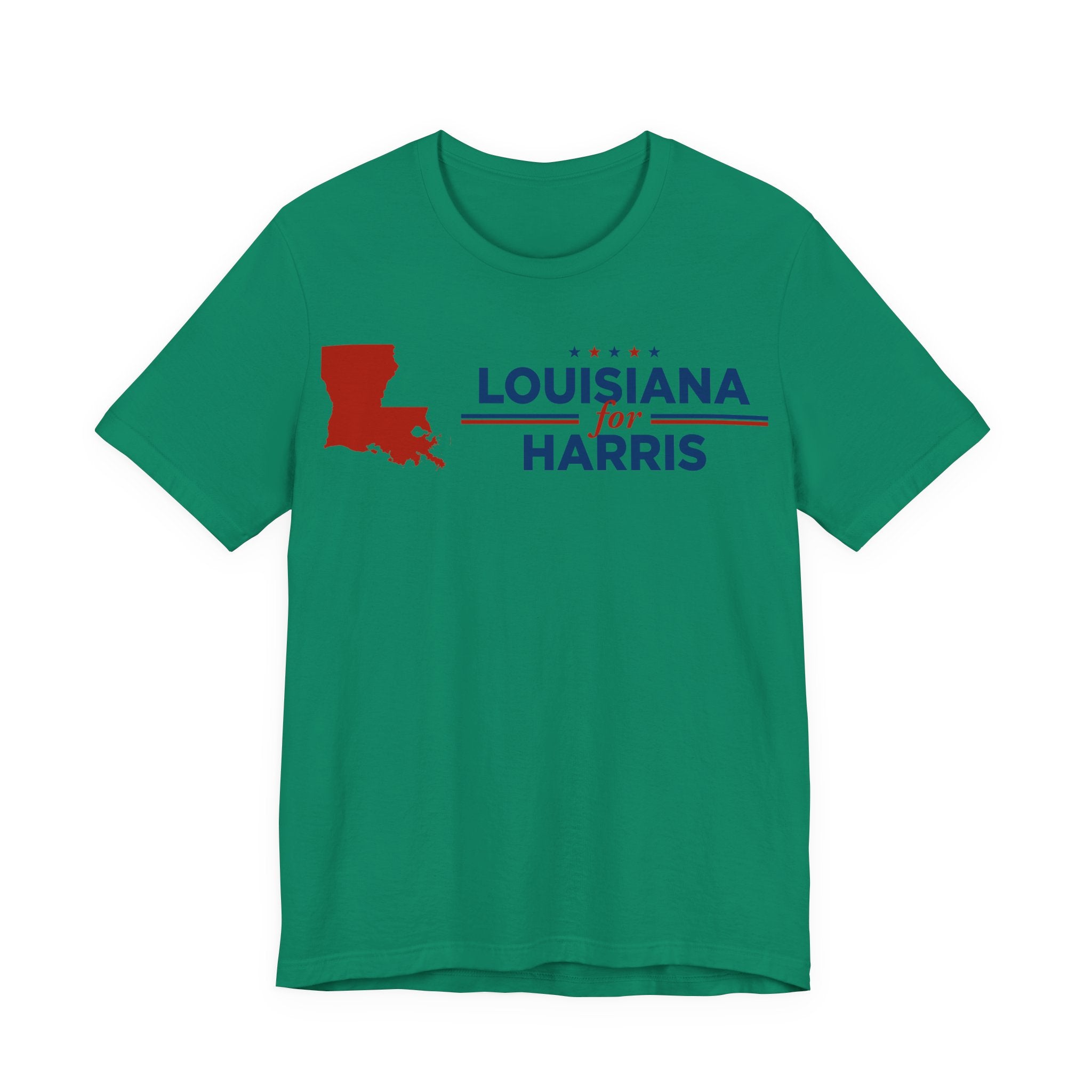 Louisiana for Kamala Harris for President Campaign T-Shirt 2028