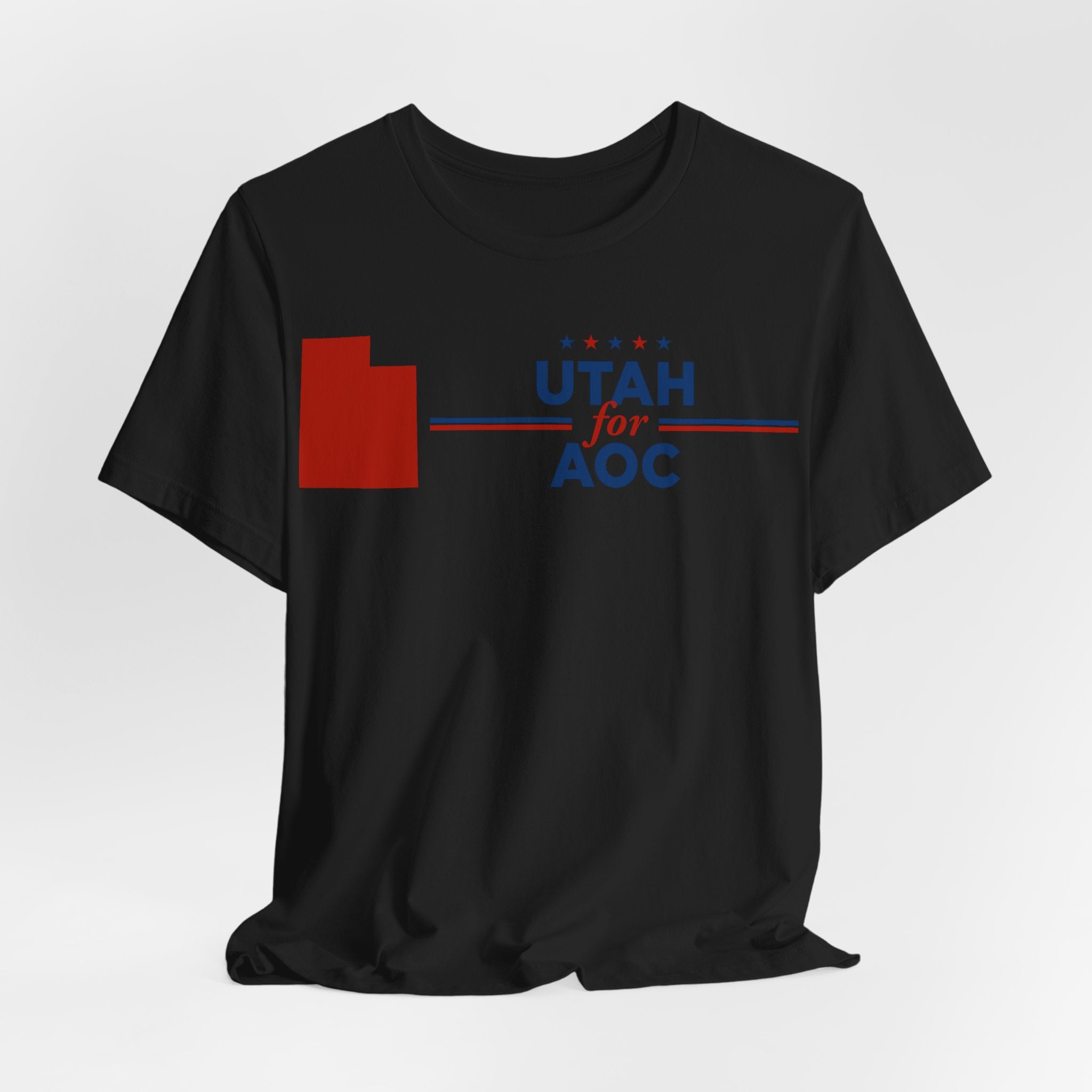 Utah for AOC for President Campaign T-Shirt 2028