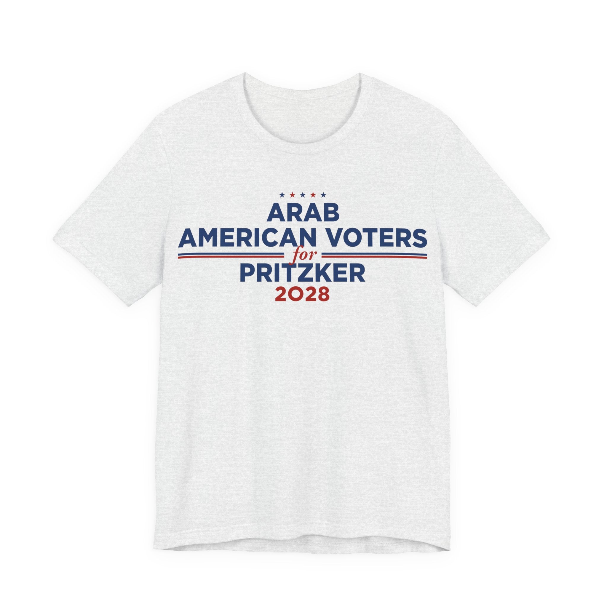 Arab American Voters for J.B. Pritzker for President Campaign T-Shirt 2028
