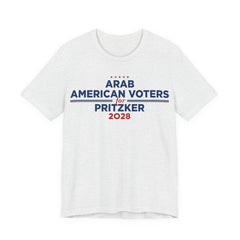Arab American Voters for J.B. Pritzker for President Campaign T-Shirt 2028