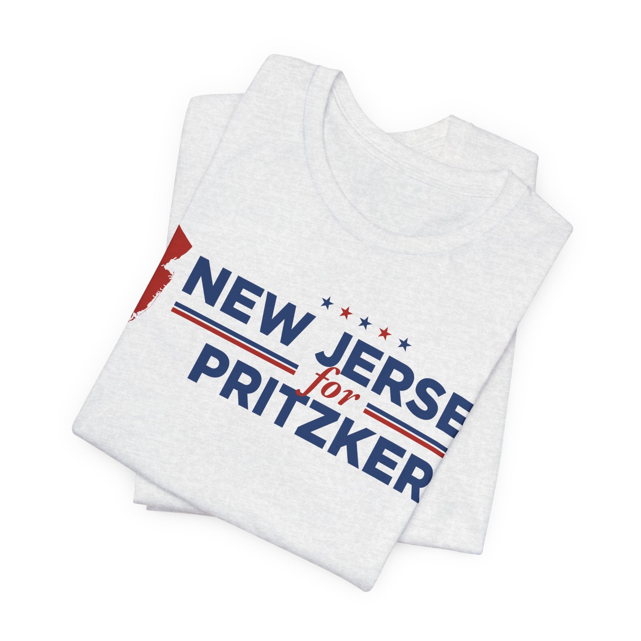 New Jersey for J.B. Pritzker for President Campaign T-Shirt 2028