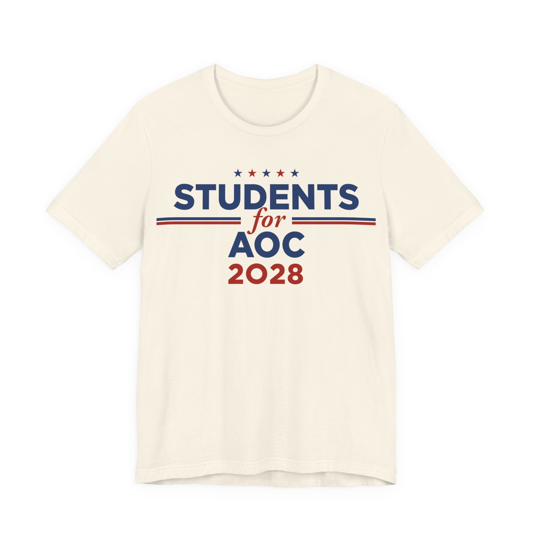 Students for AOC for President Campaign T-Shirt 2028