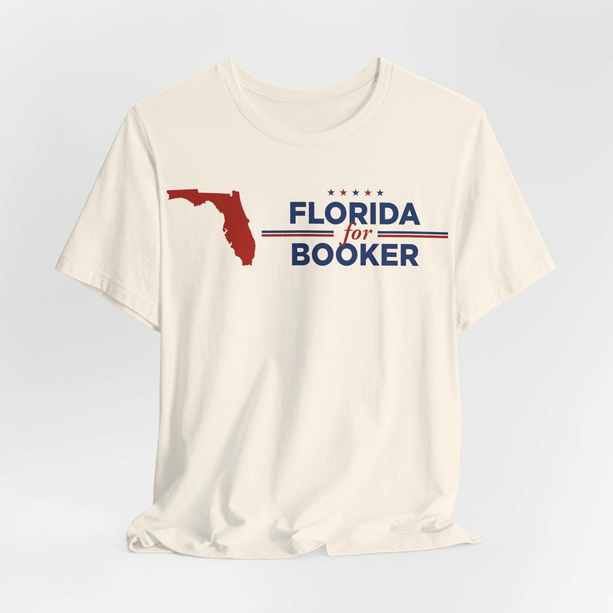 Florida for Cory Booker for President Campaign T-Shirt 2028
