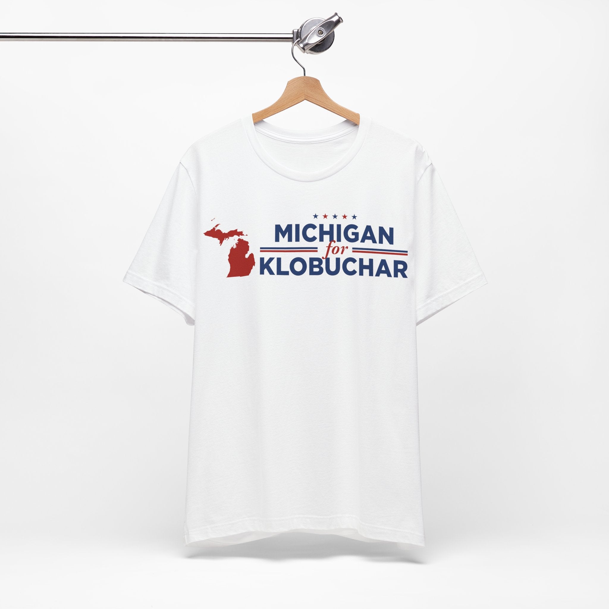 Michigan for Amy Klobuchar for President Campaign T-Shirt 2028