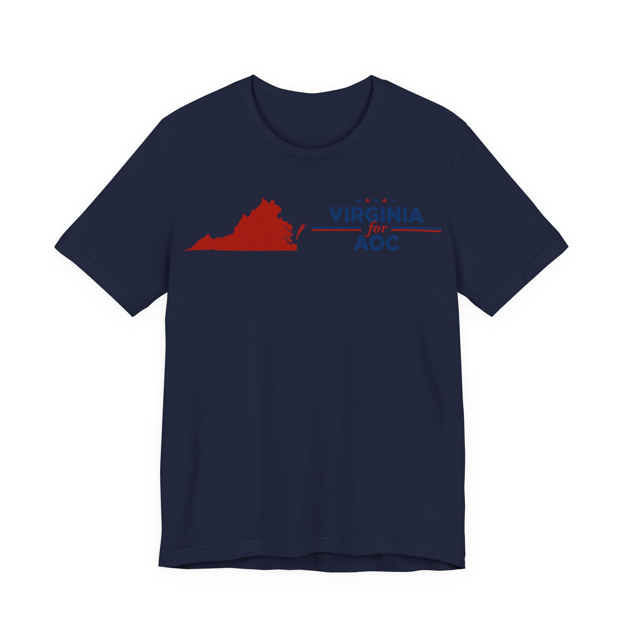Virginia for AOC for President Campaign T-Shirt 2028