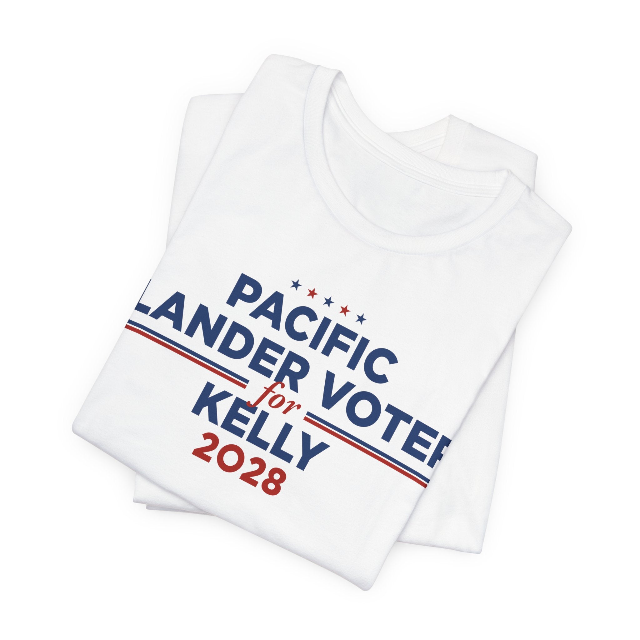 Pacific Islander Voters for Mark Kelly for President Campaign T-Shirt 2028