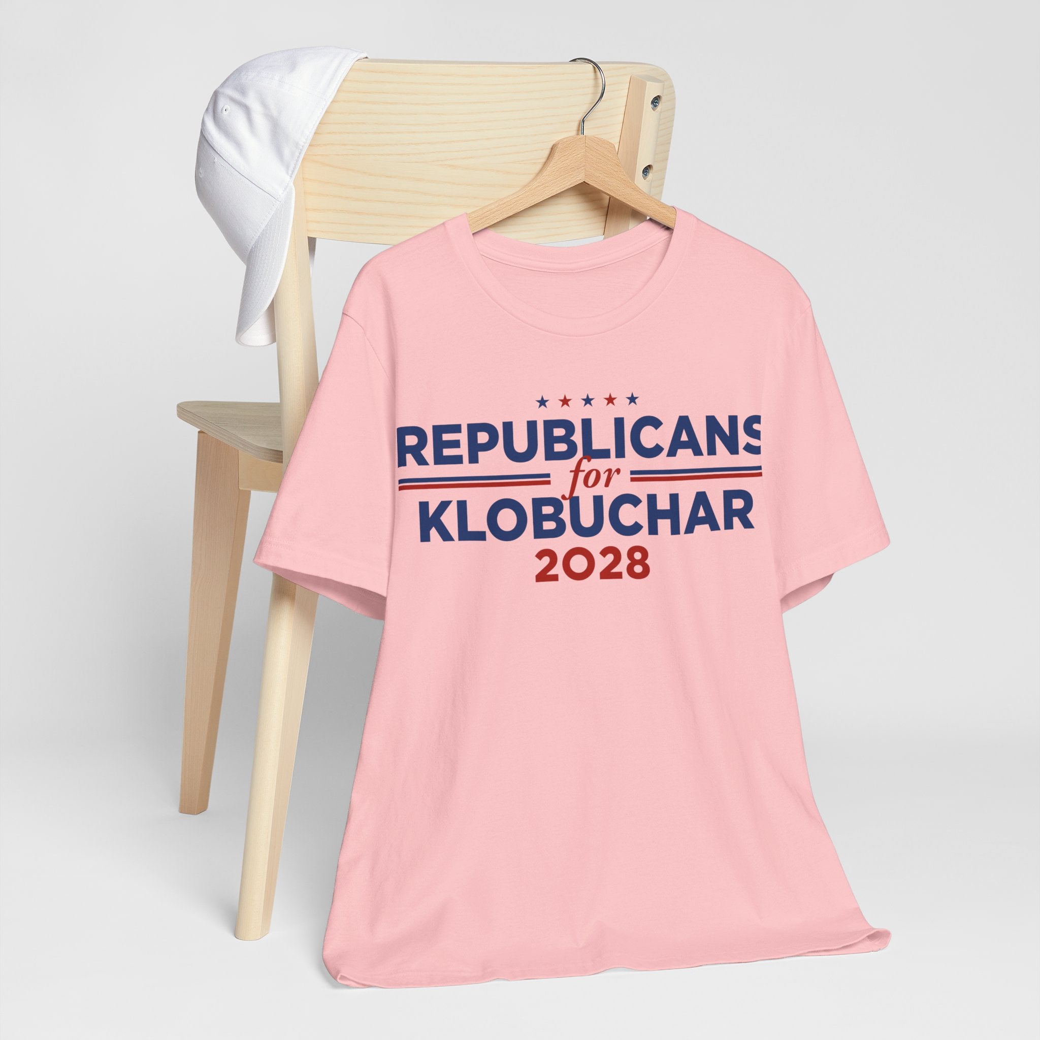 Republicans for Amy Klobuchar for President Campaign T-Shirt 2028