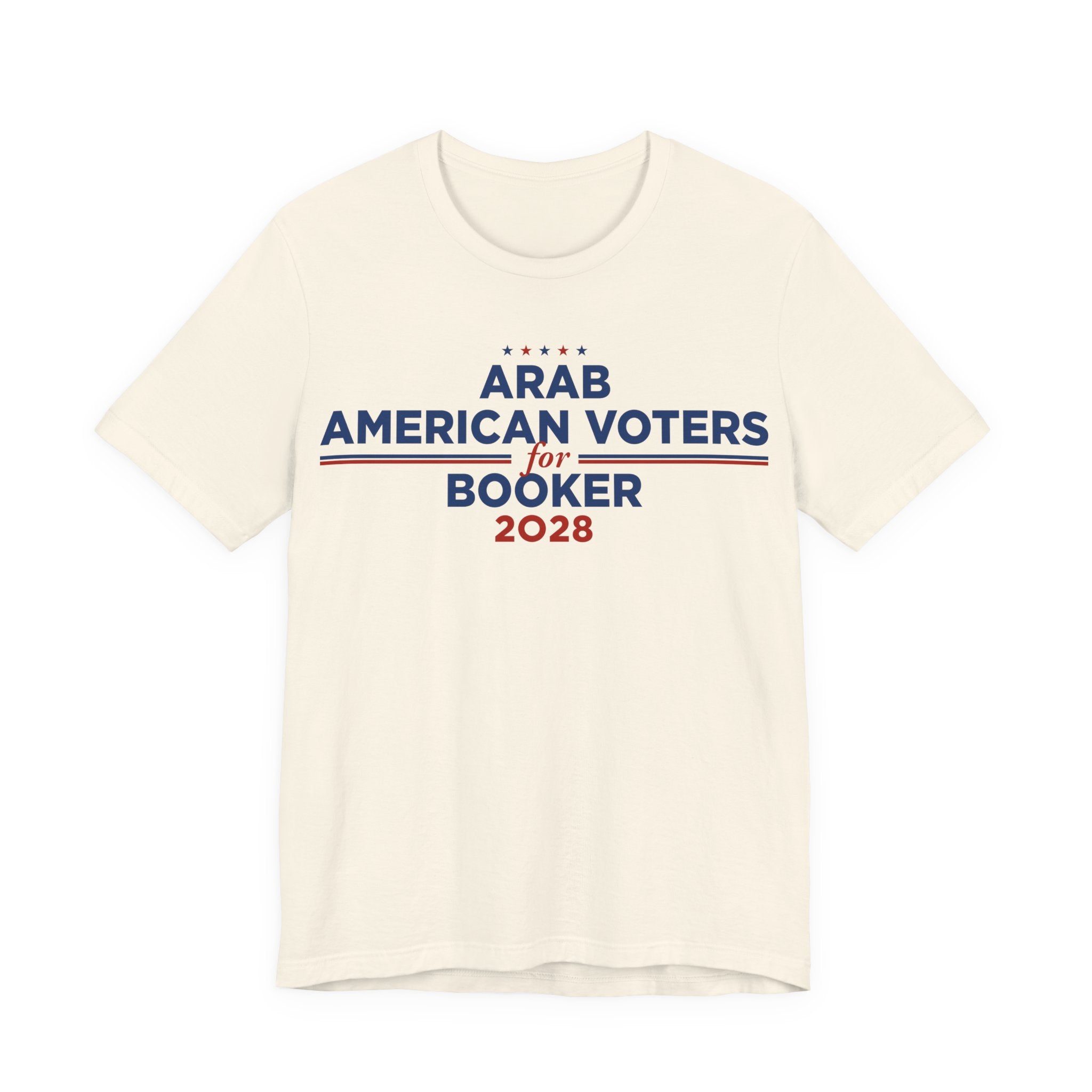 Arab American Voters for Cory Booker for President Campaign T-Shirt 2028