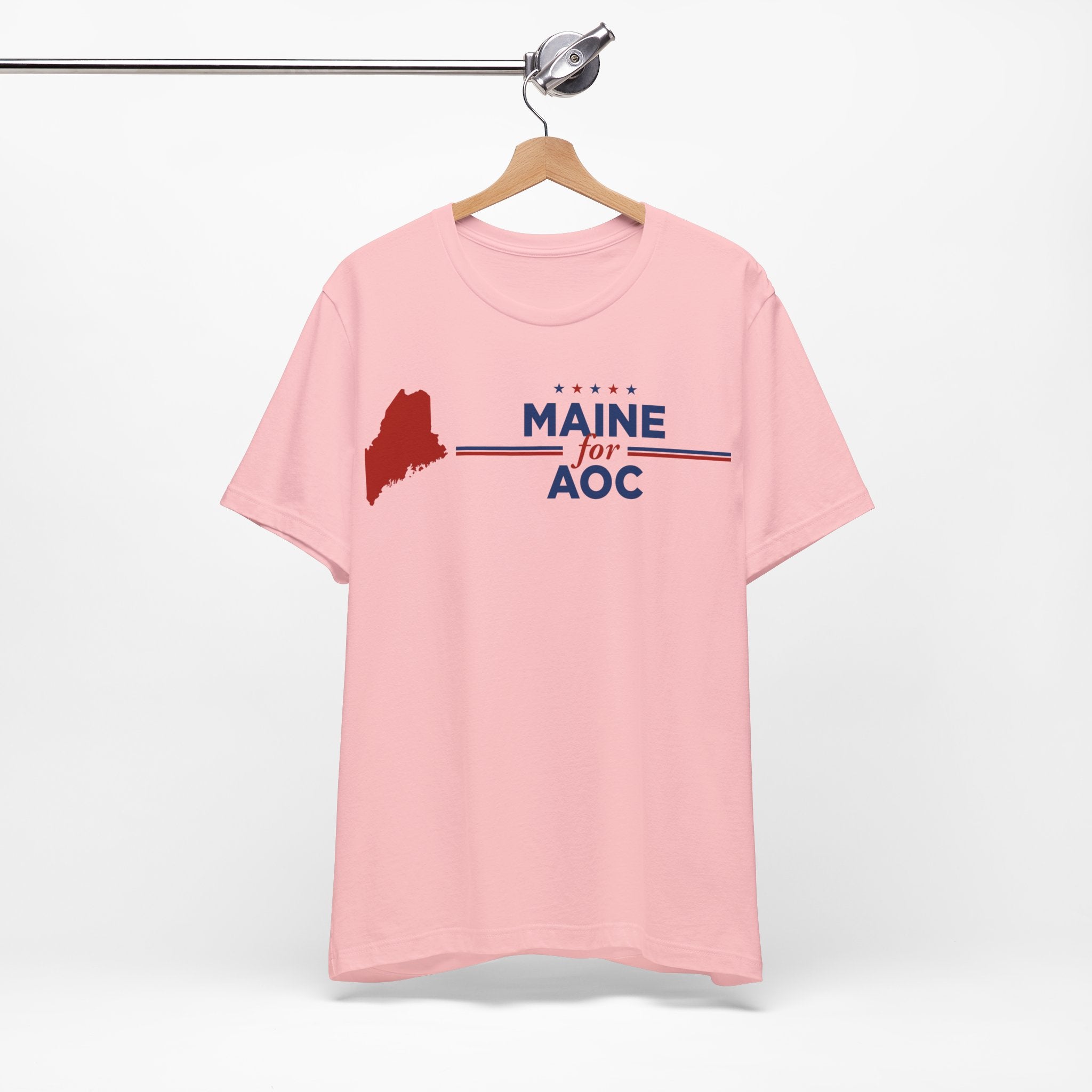 Maine for AOC for President Campaign T-Shirt 2028