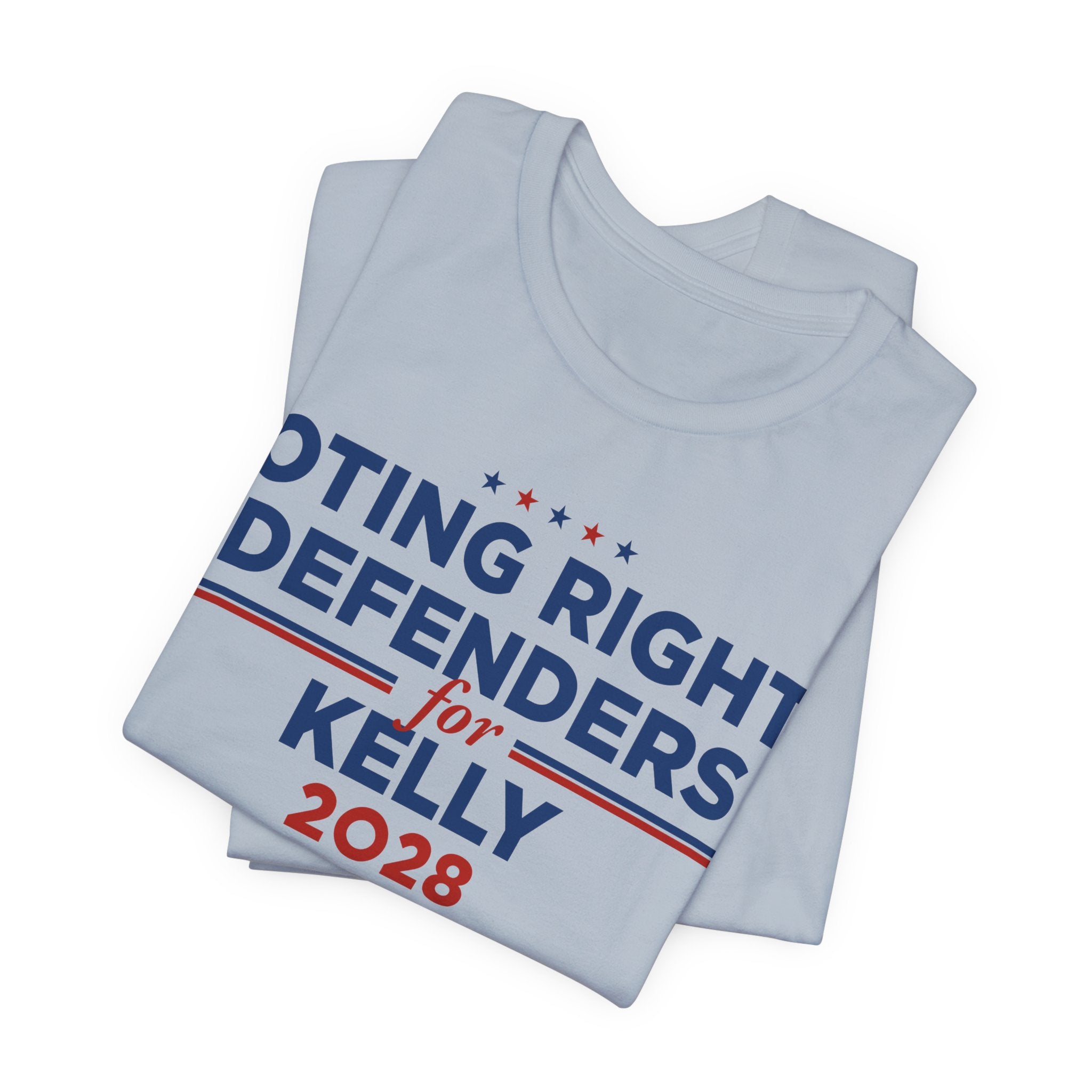 Voting Rights Defenders for Mark Kelly for President Campaign T-Shirt 2028