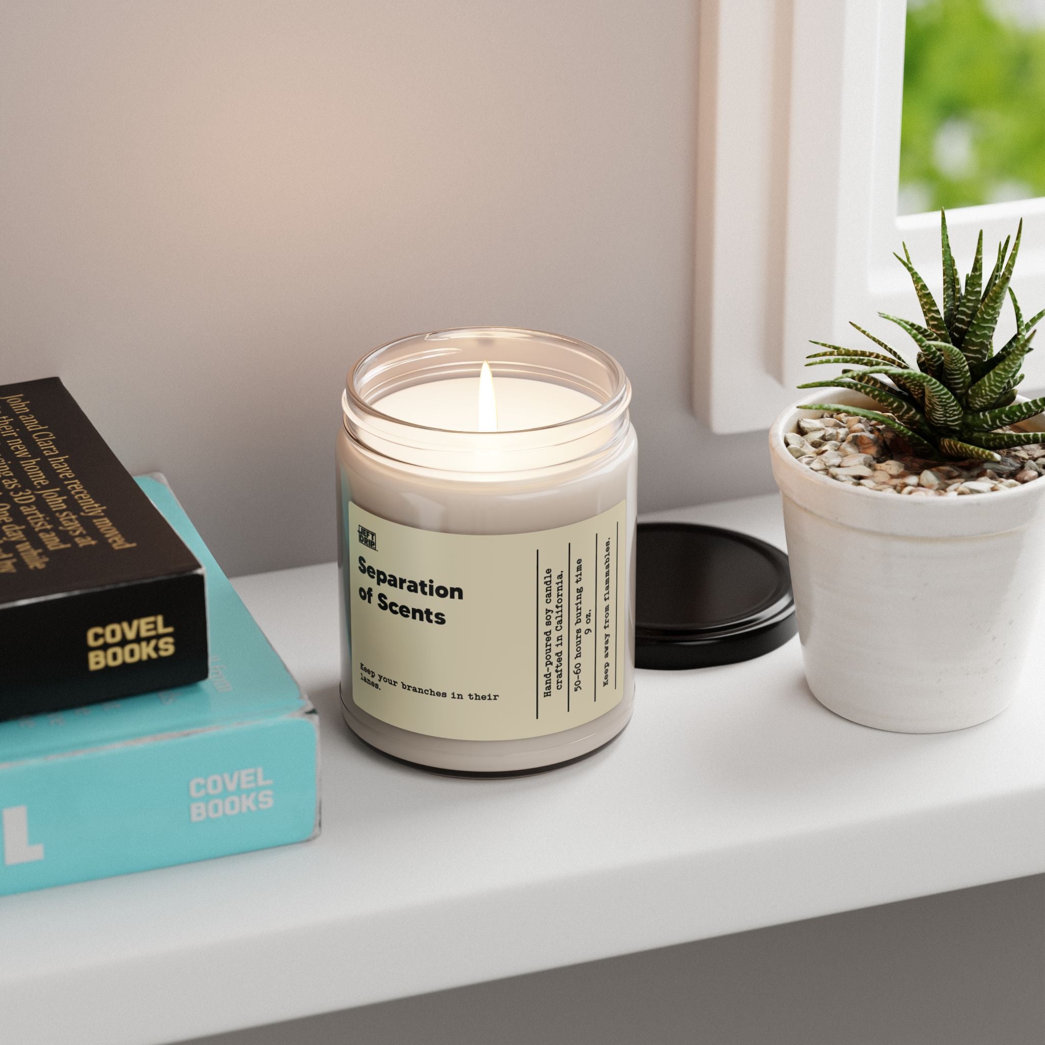Separation of Scents – Hand-Poured Soy Candle (9 oz)