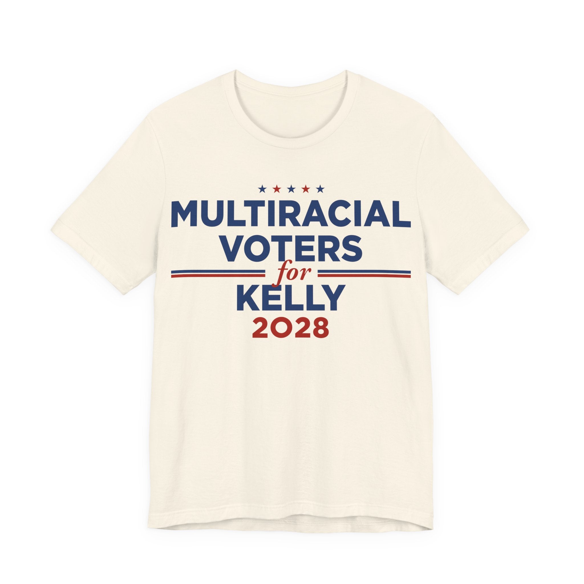 Multiracial Voters for Mark Kelly for President Campaign T-Shirt 2028