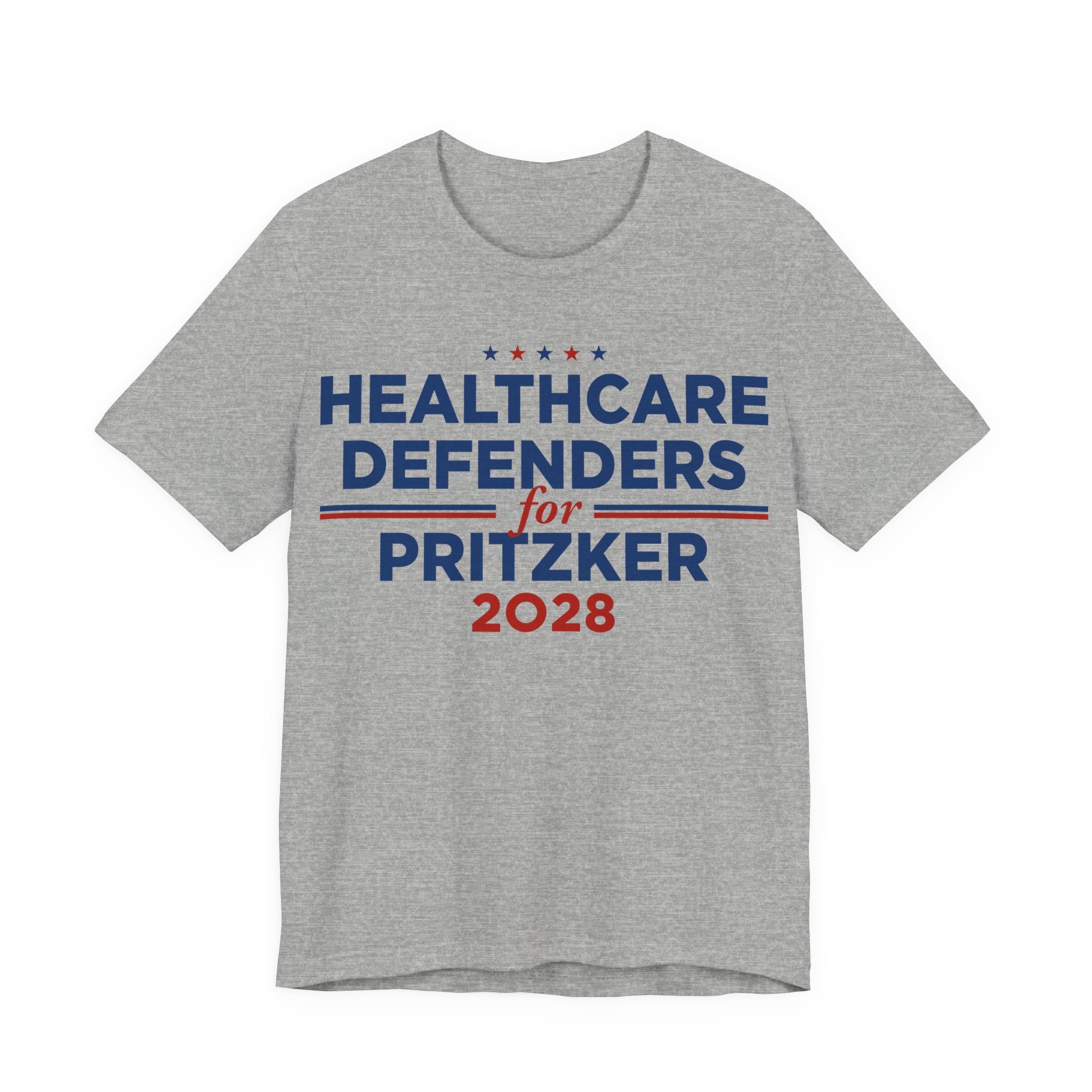 Healthcare Defenders for J.B. Pritzker for President Campaign T-Shirt 2028