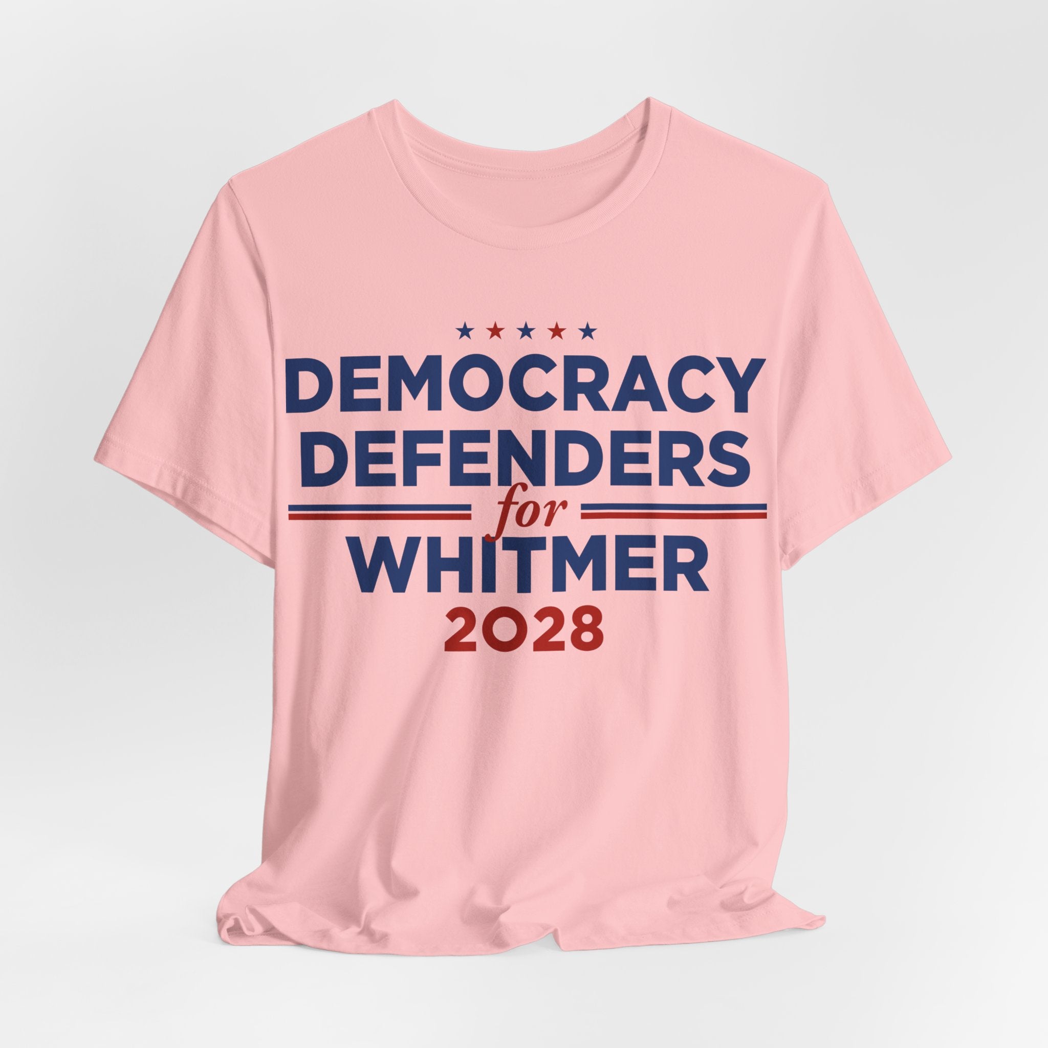 Democracy Defenders for Gretchen Whitmer for President Campaign T-Shirt 2028