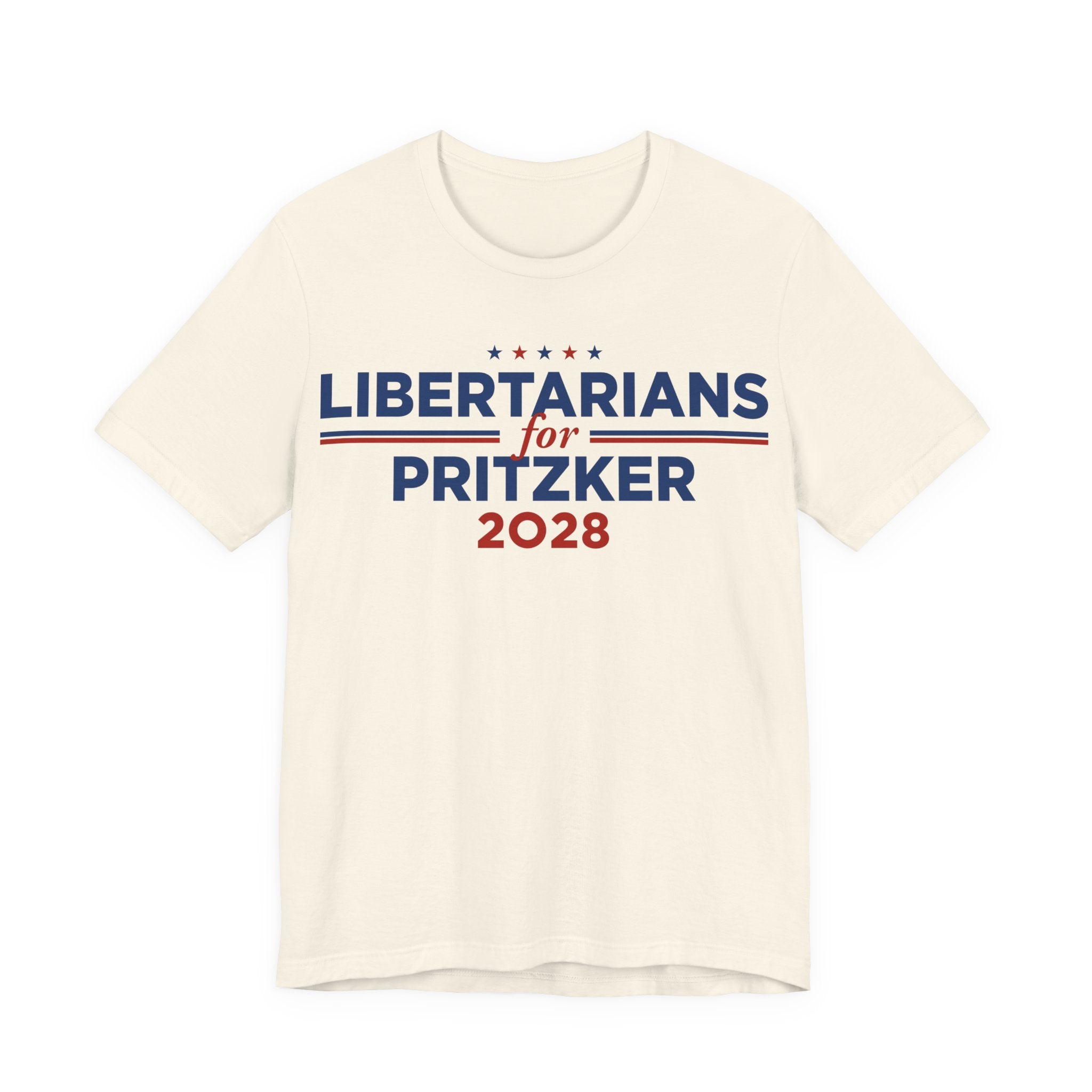 Libertarians for J.B. Pritzker for President Campaign T-Shirt 2028