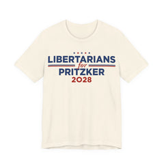 Libertarians for J.B. Pritzker for President Campaign T-Shirt 2028