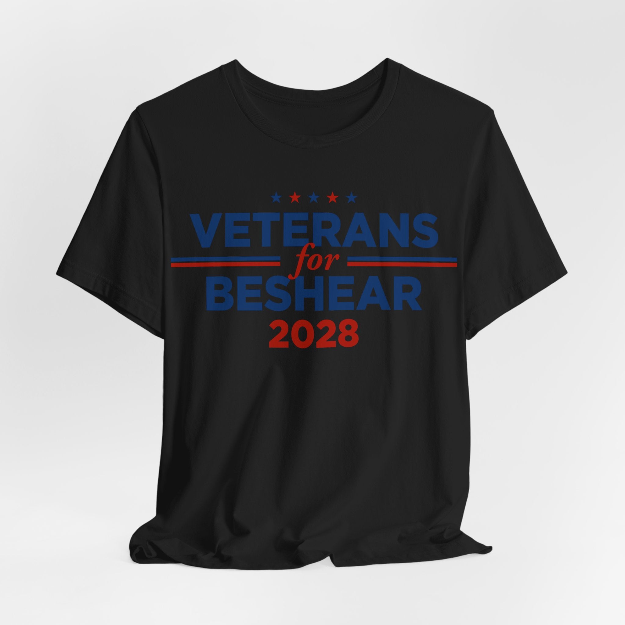 Veterans for Andy Beshear for President Campaign T-Shirt 2028