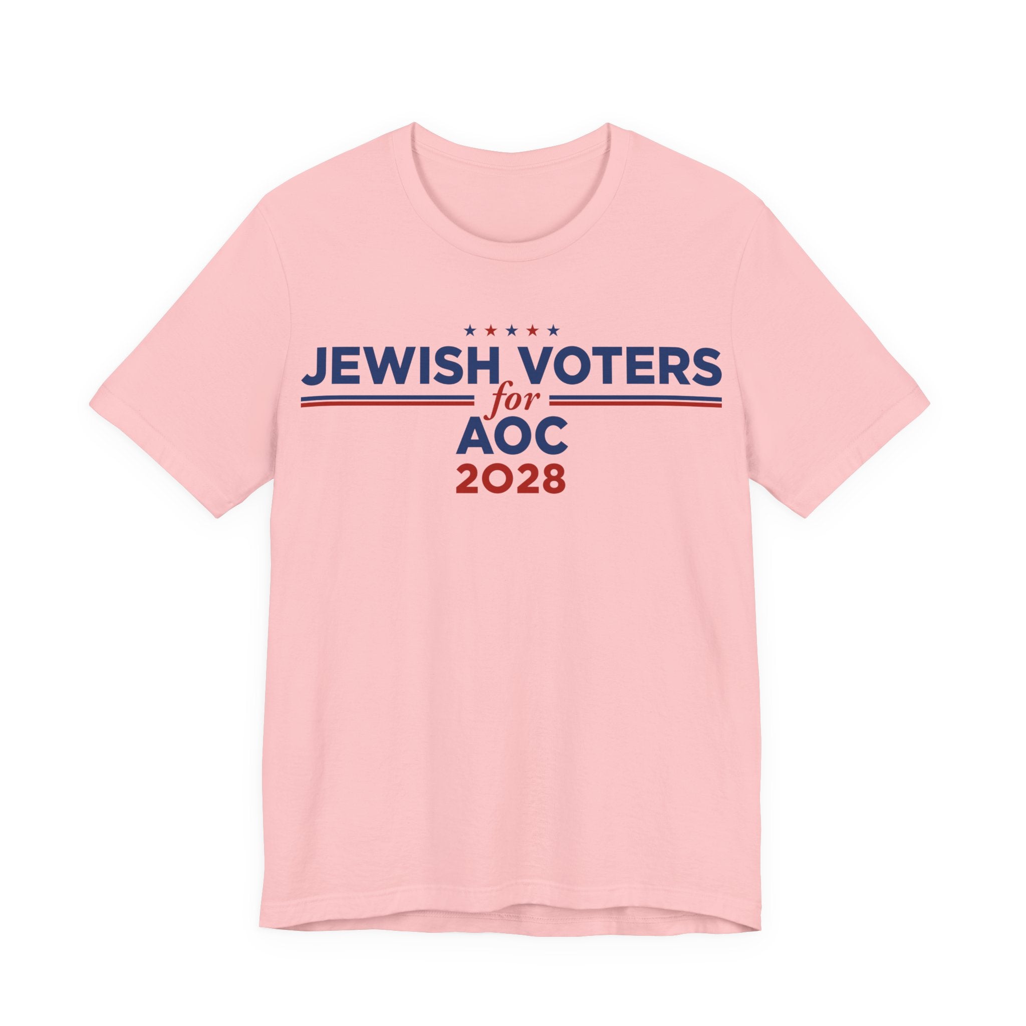 Jewish Voters for AOC for President Campaign T-Shirt 2028