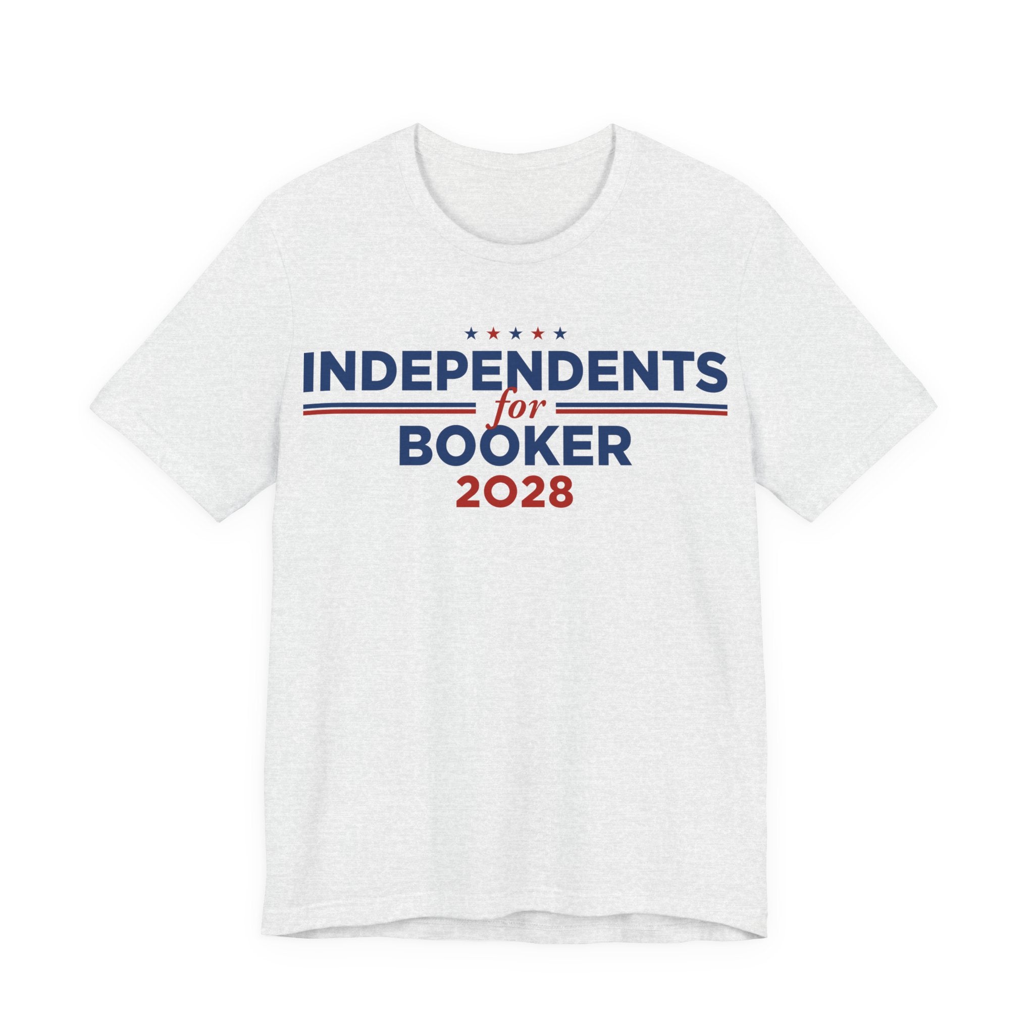 Independents for Cory Booker for President Campaign T-Shirt 2028