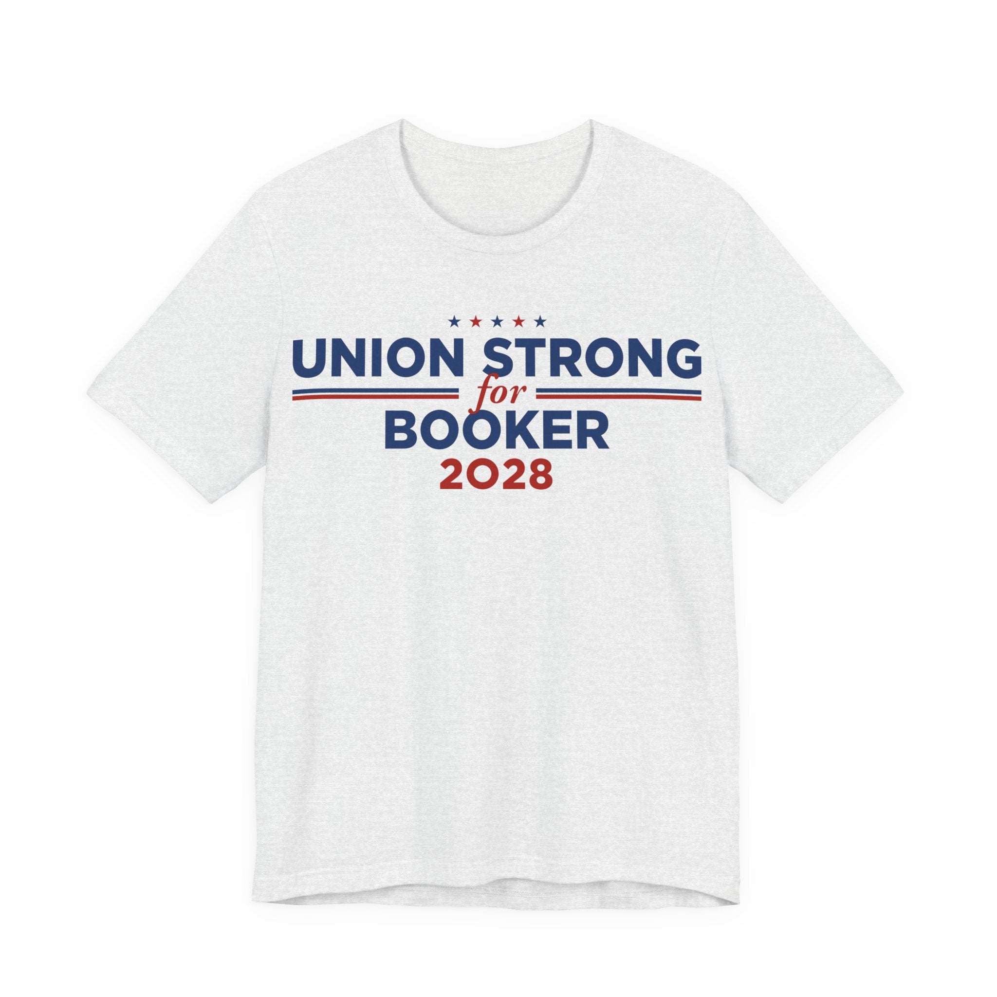 Union Strong Cory Booker for President Campaign T-Shirt 2028