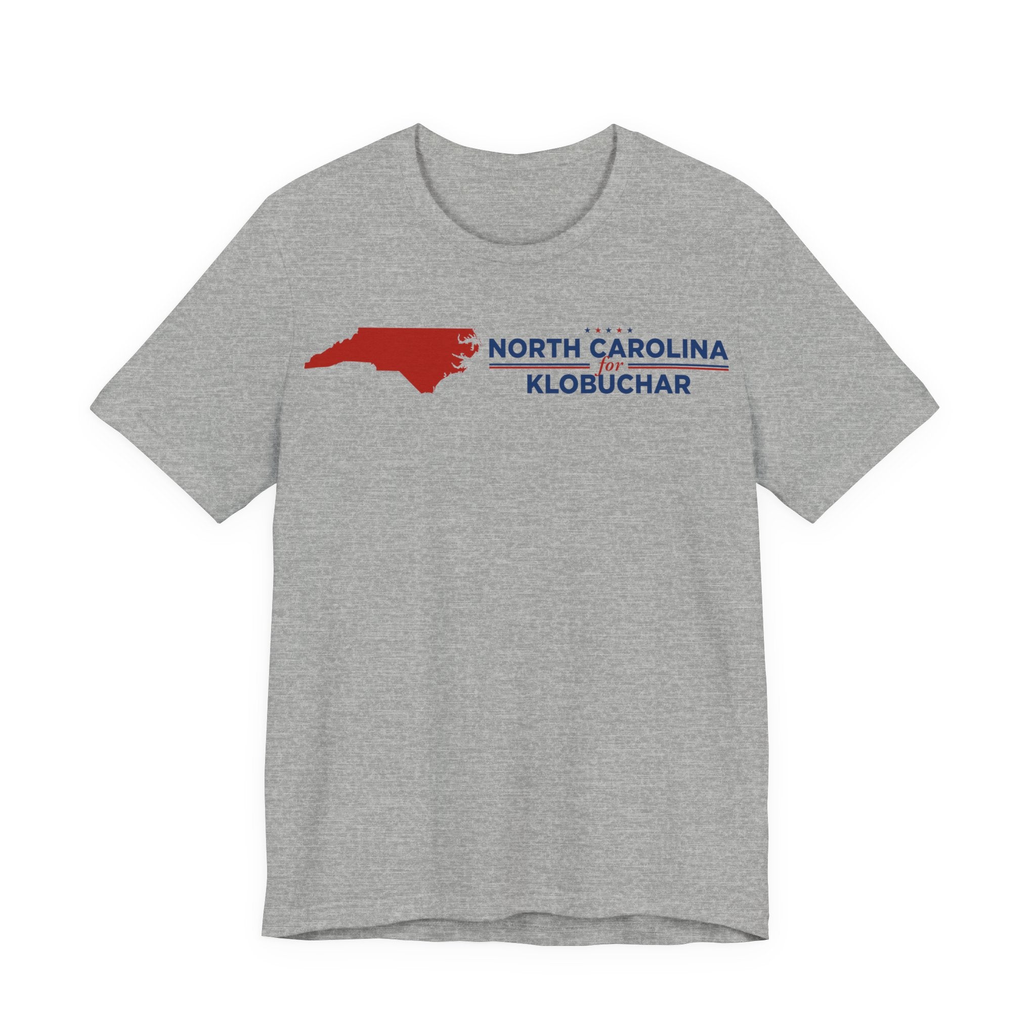 North Carolina for Amy Klobuchar for President Campaign T-Shirt 2028
