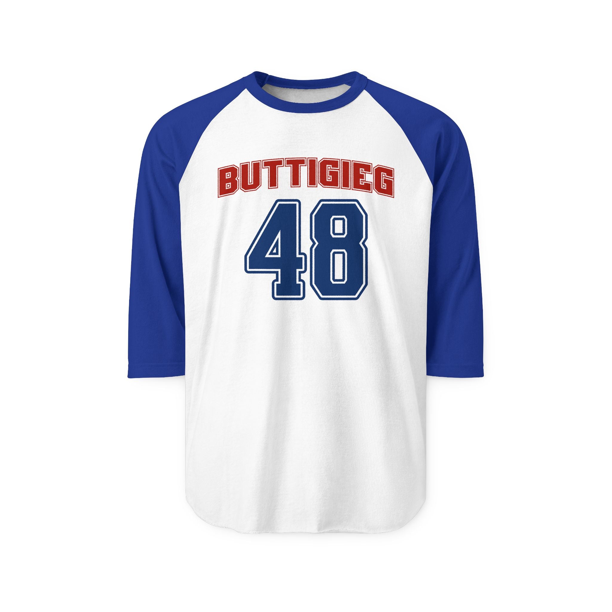 Team Pete Buttigieg - 48th President Vintage Varsity Baseball T-Shirt