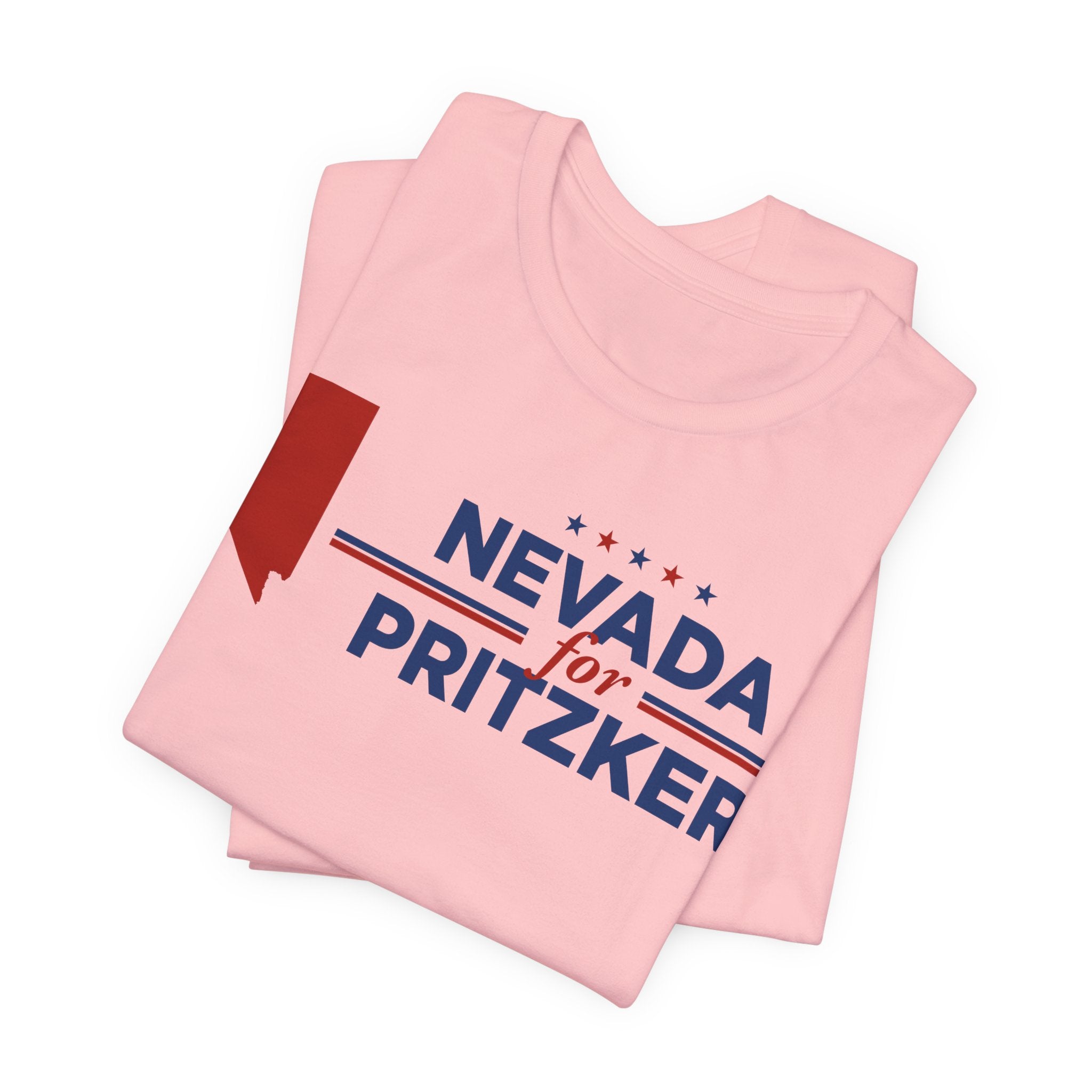 Nevada for J.B. Pritzker for President Campaign T-Shirt 2028