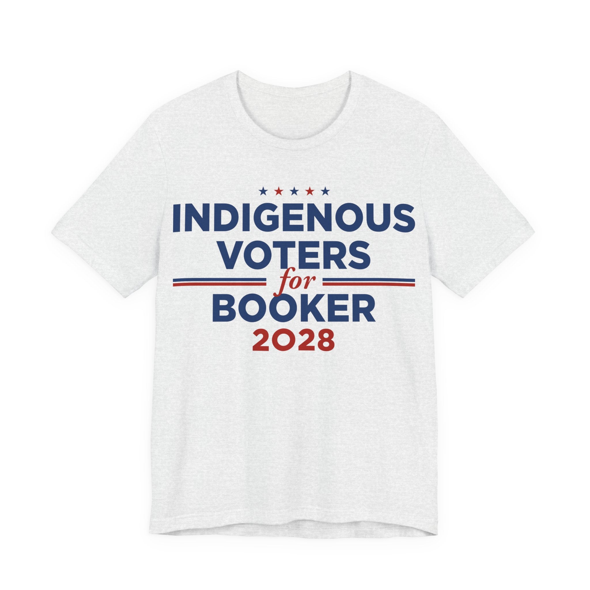 Indigenous Voters / Native Americans for Cory Booker for President Campaign T-Shirt 2028