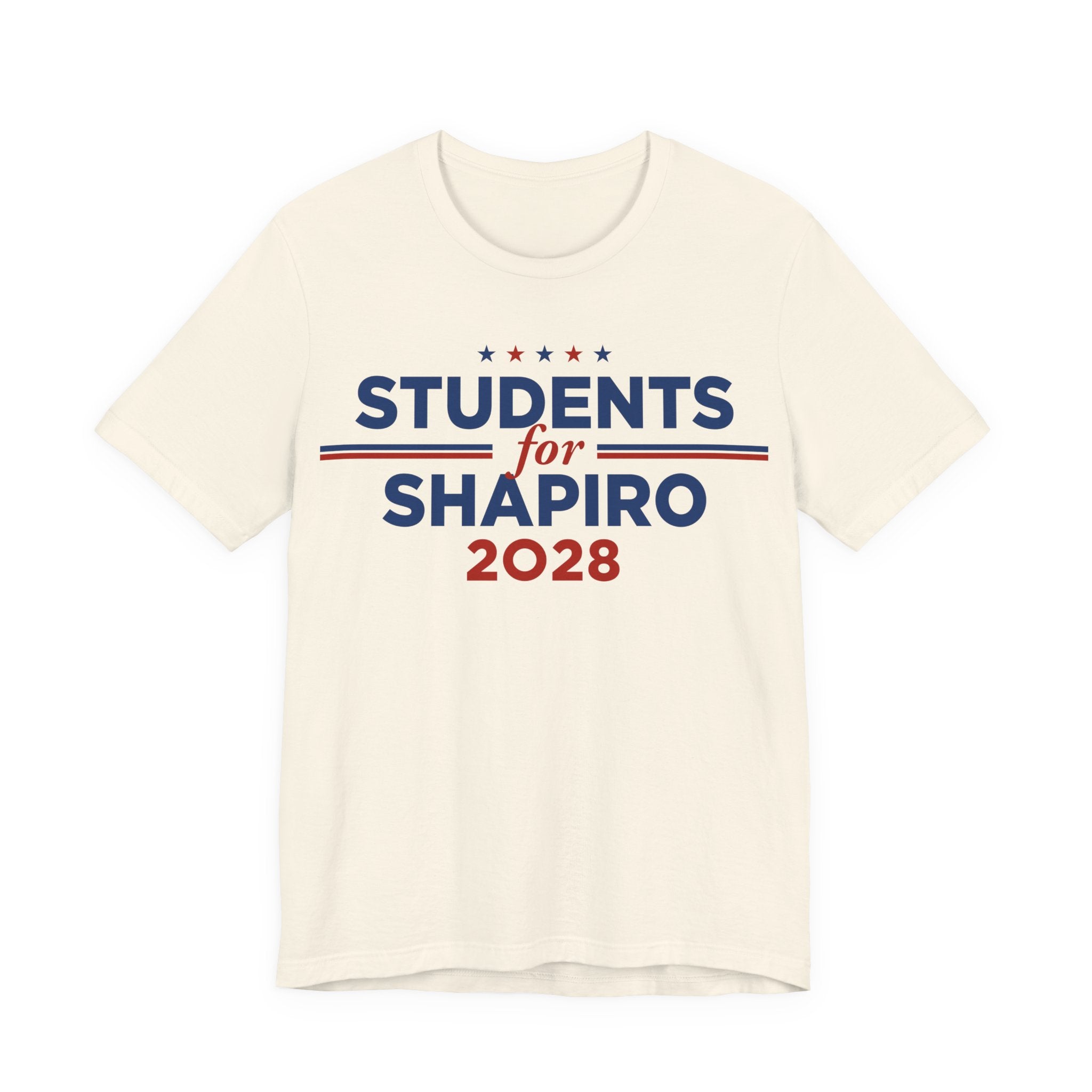 Students for Josh Shapiro for President Campaign T-Shirt 2028