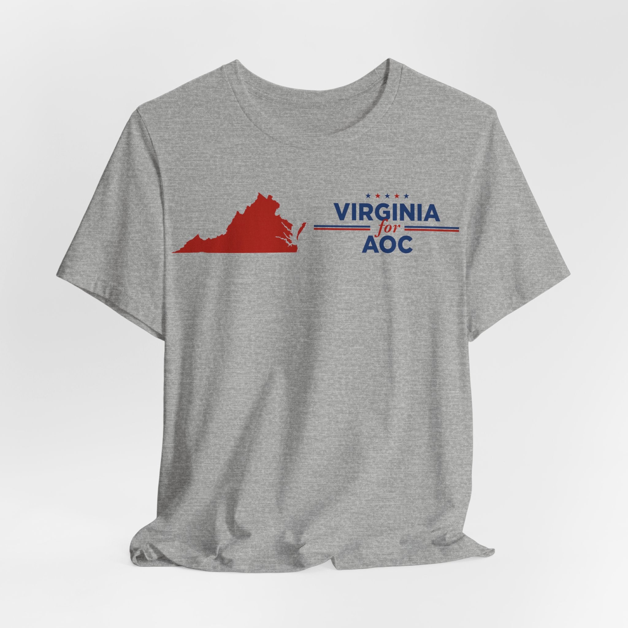 Virginia for AOC for President Campaign T-Shirt 2028