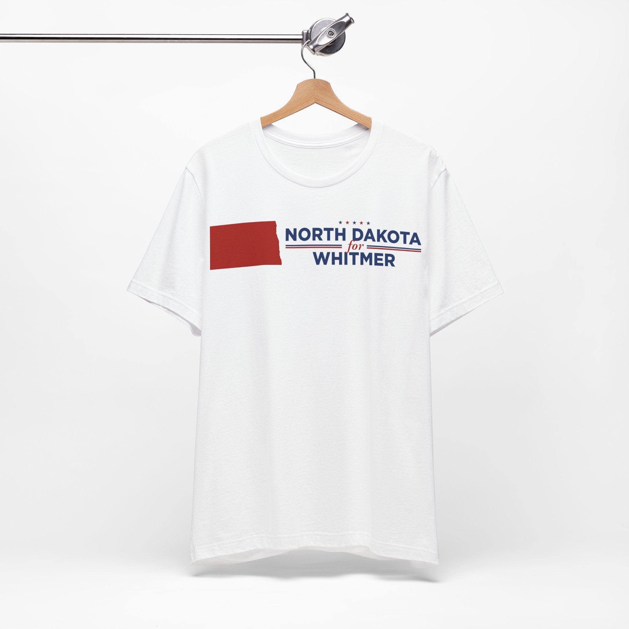 North Dakota for Gretchen Whitmer for President Campaign T-Shirt 2028