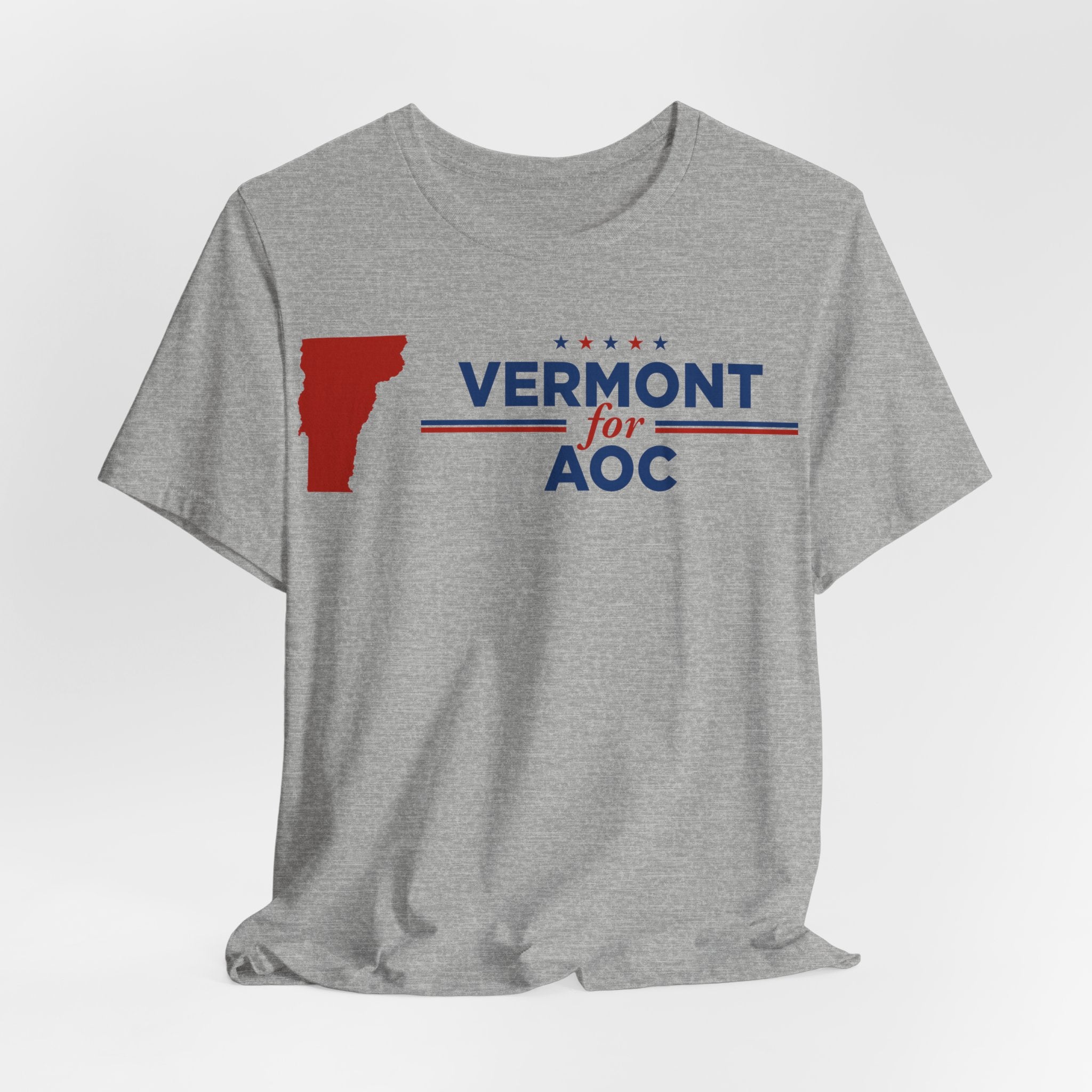 Vermont for AOC for President Campaign T-Shirt 2028