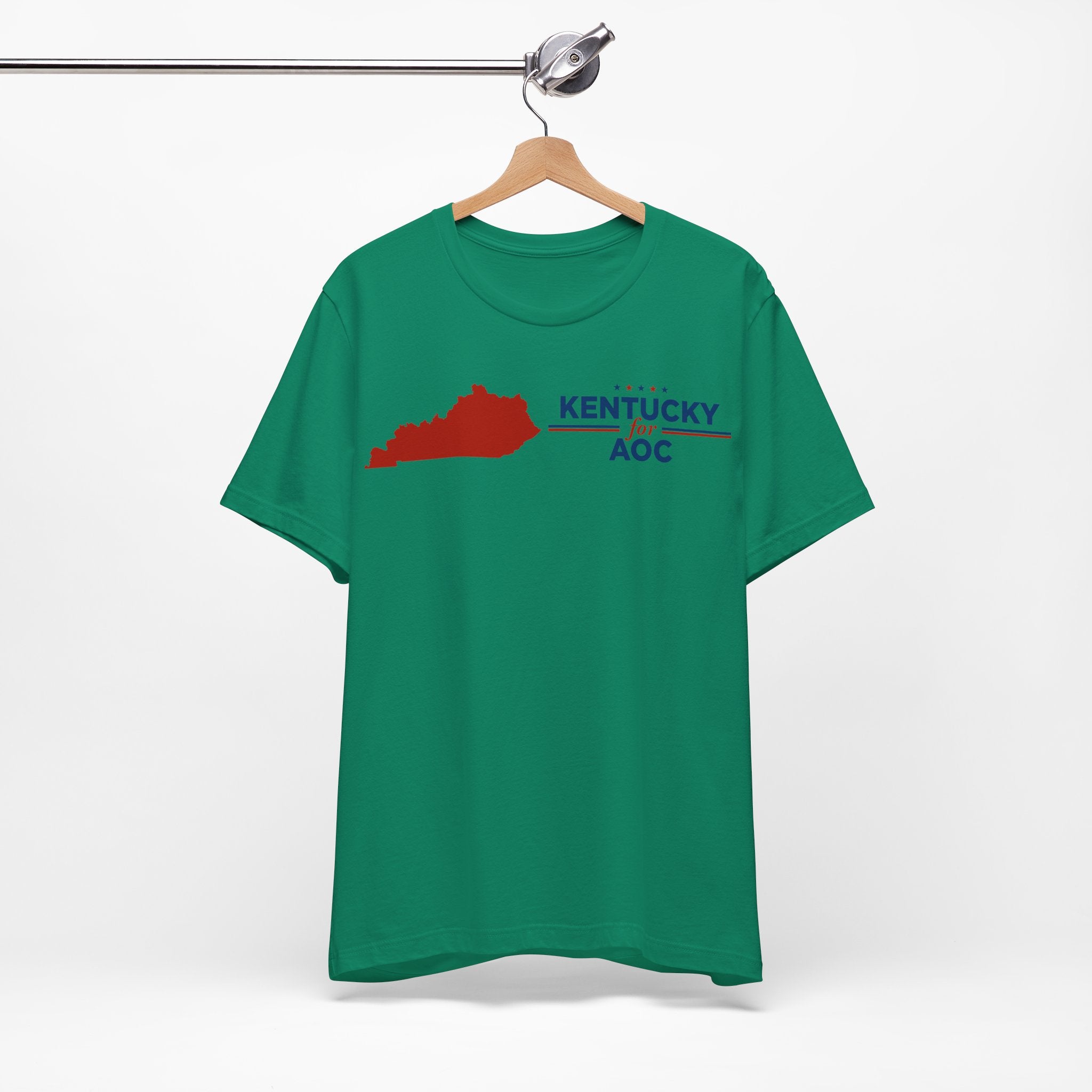 Kentucky for AOC for President Campaign T-Shirt 2028
