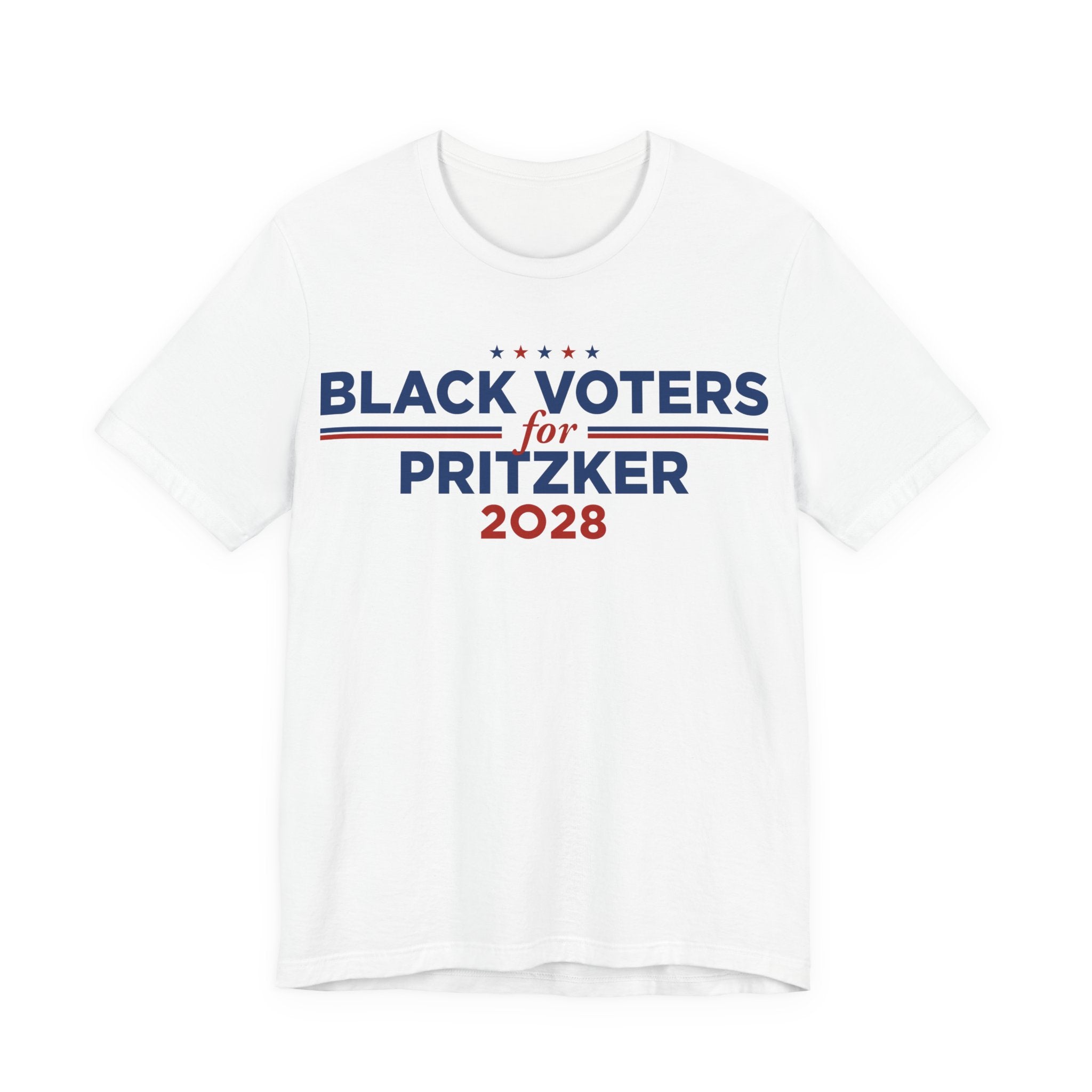 Black Voters for J.B. Priztker Campaign T-Shirt for President 2028