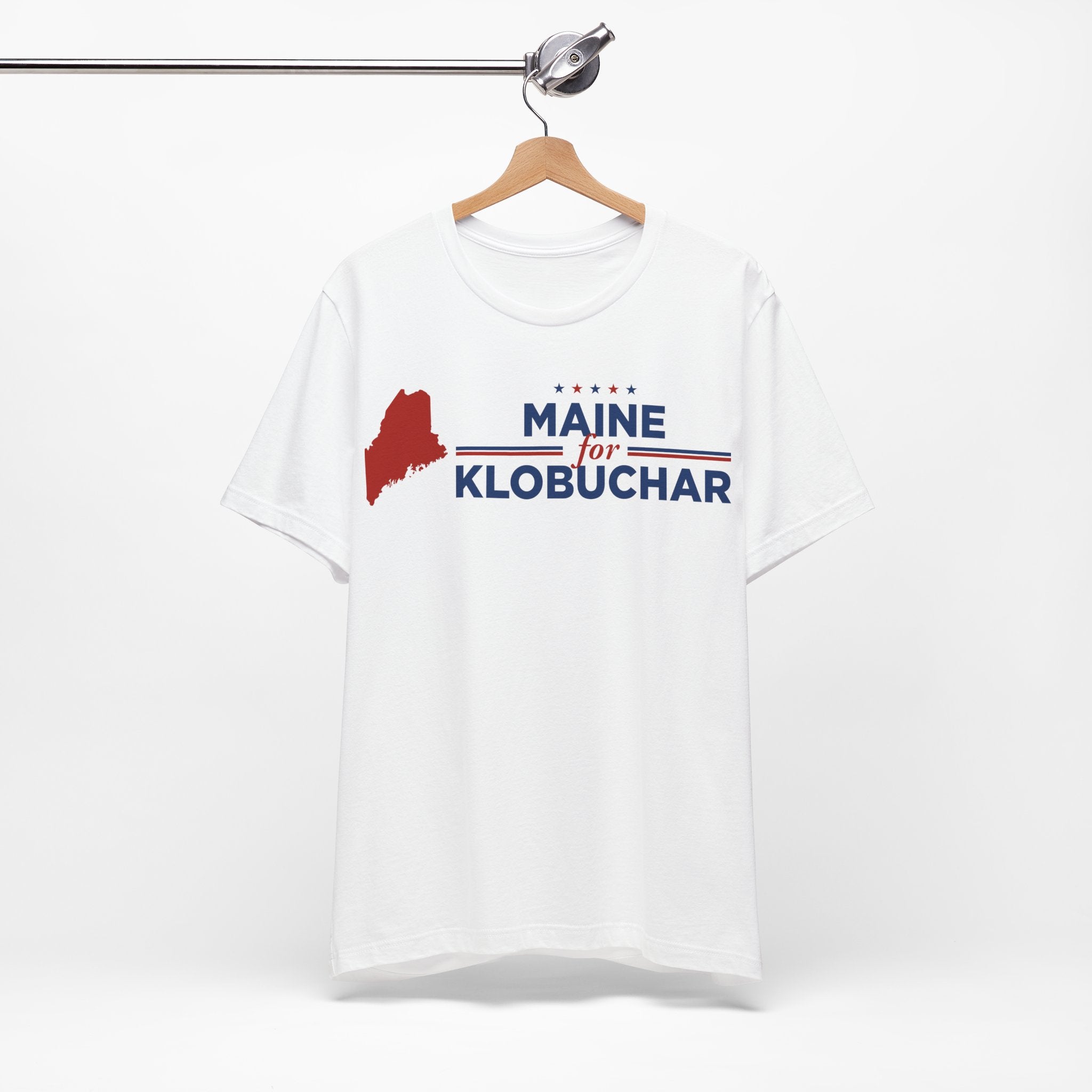 Maine for Amy Klobuchar for President Campaign T-Shirt 2028