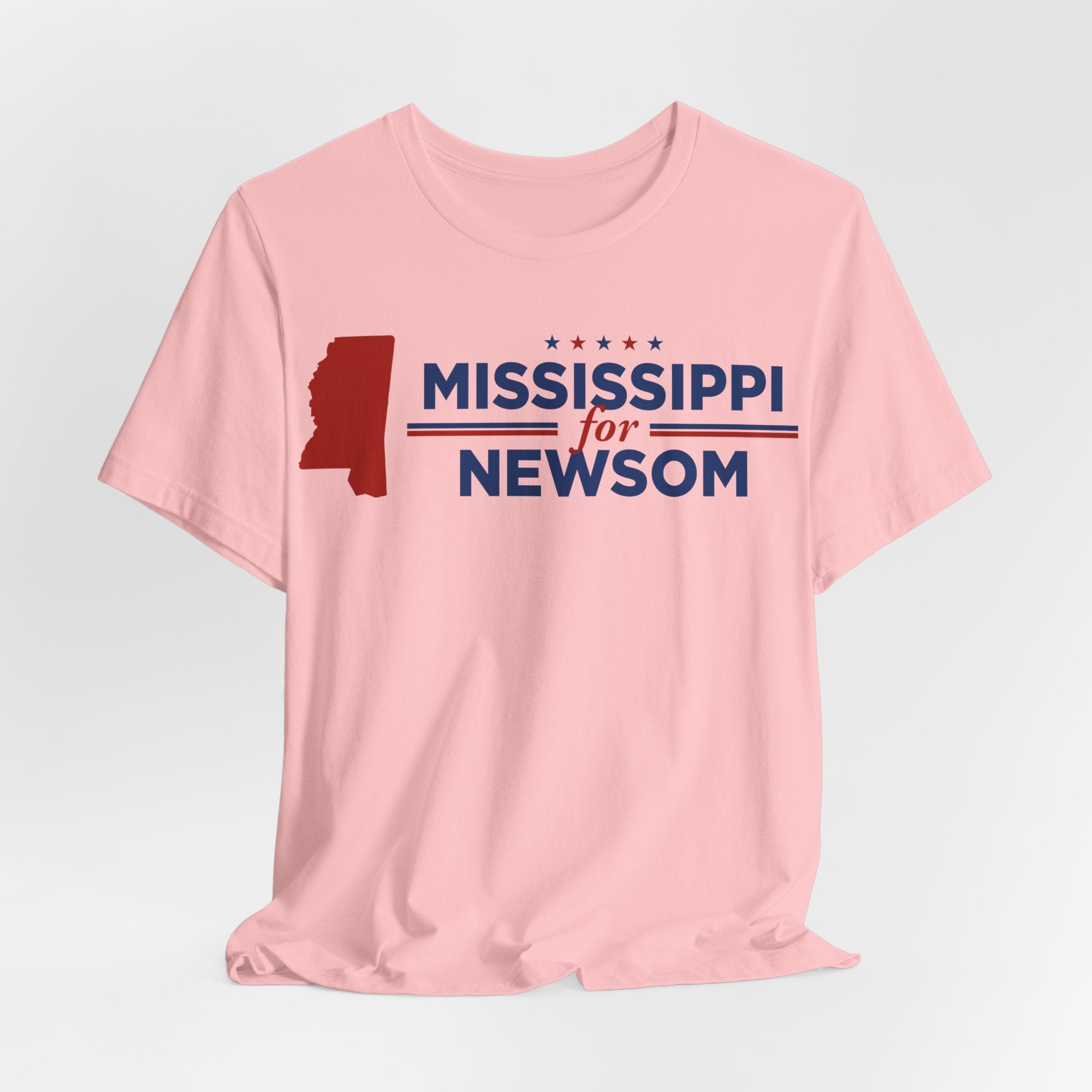 Mississippi for Gavin Newsom for President Campaign T-Shirt 2028