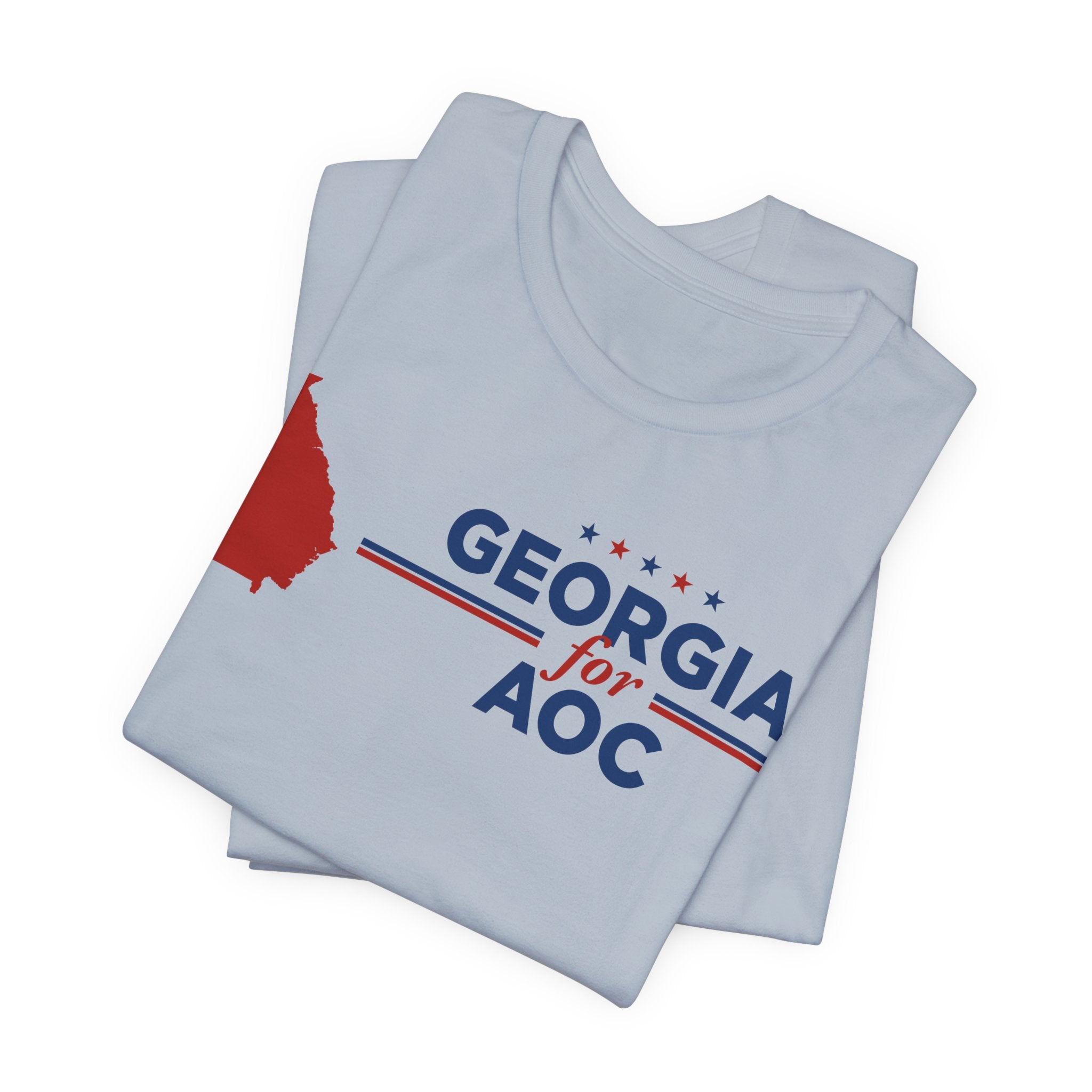 Georgia for AOC for President Campaign T-Shirt 2028