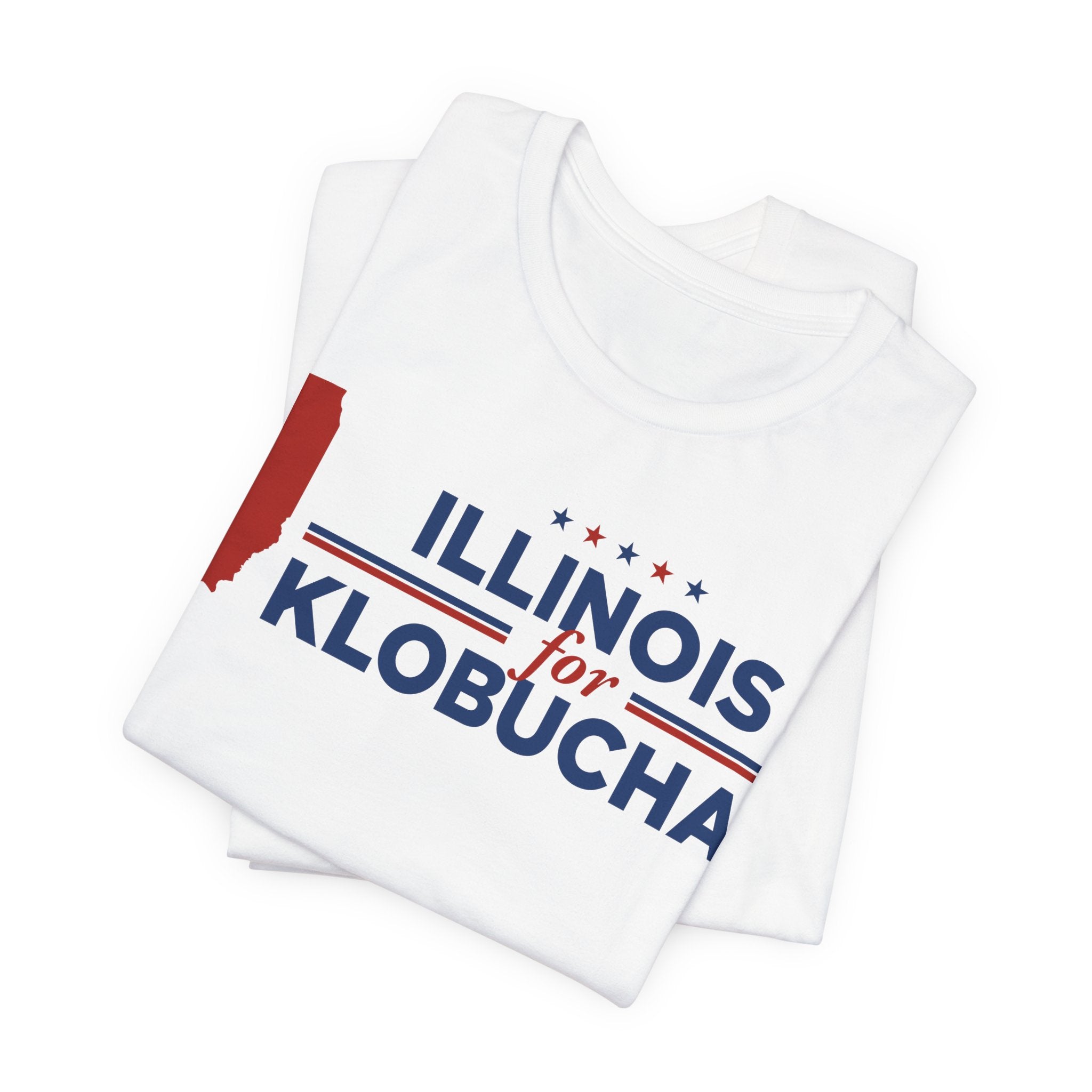 Illinois for Amy Klobuchar for President Campaign T-Shirt 2028