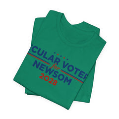 Secular Voters for Gavin Newsom for President Campaign T-Shirt 2028