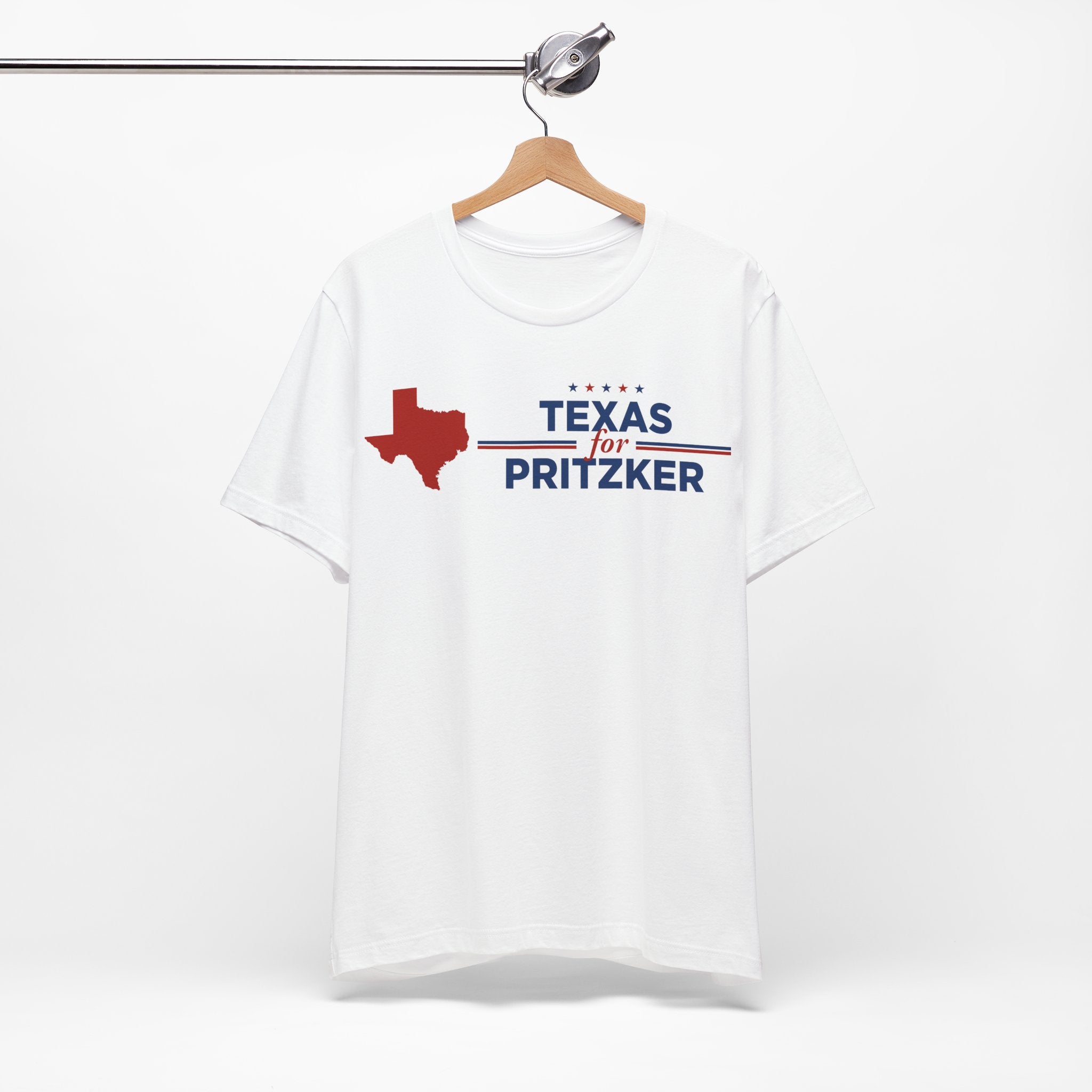 Texas for J.B. Pritzker for President Campaign T-Shirt 2028