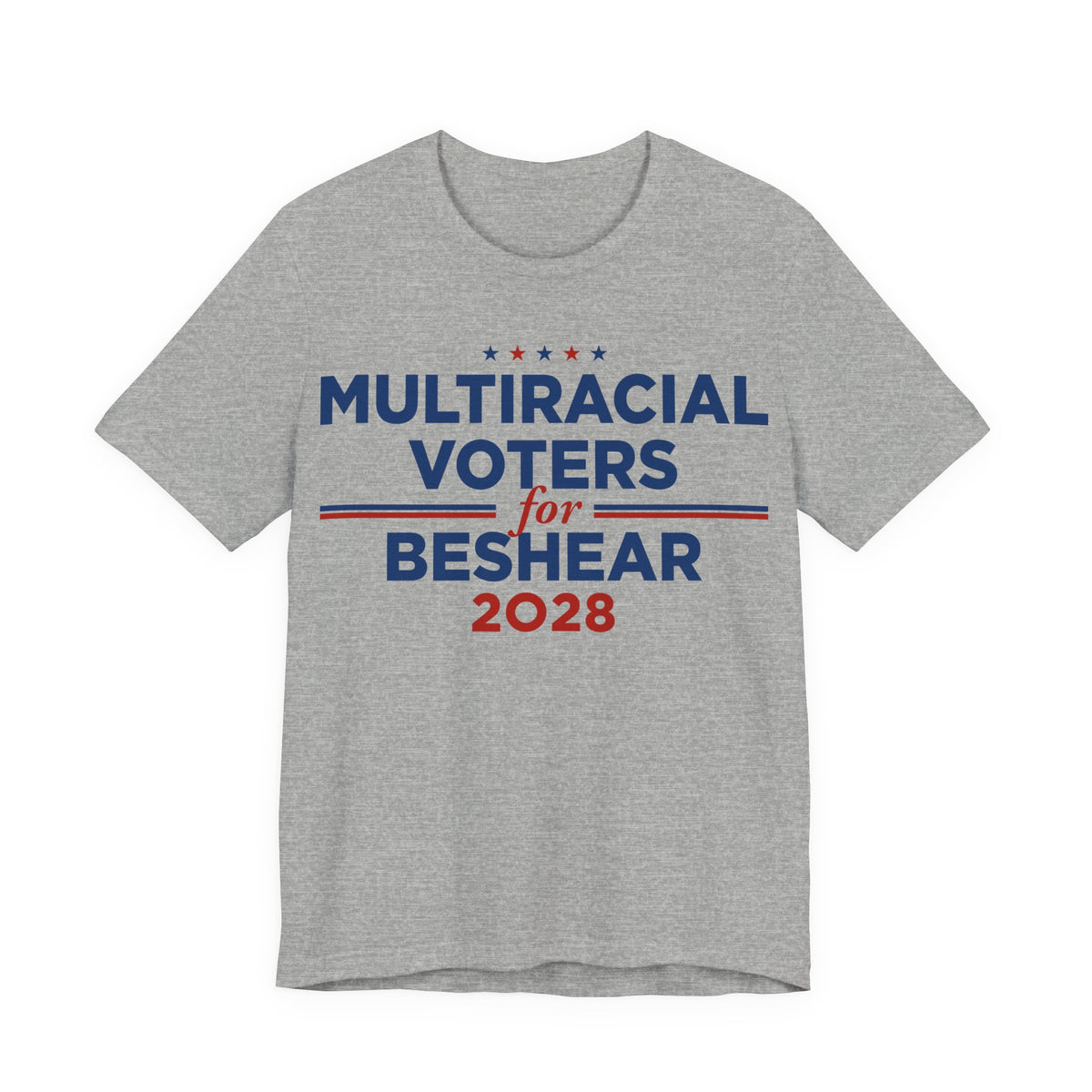 Multiracial Voters for Andy Beshear for President Campaign T-Shirt 2028